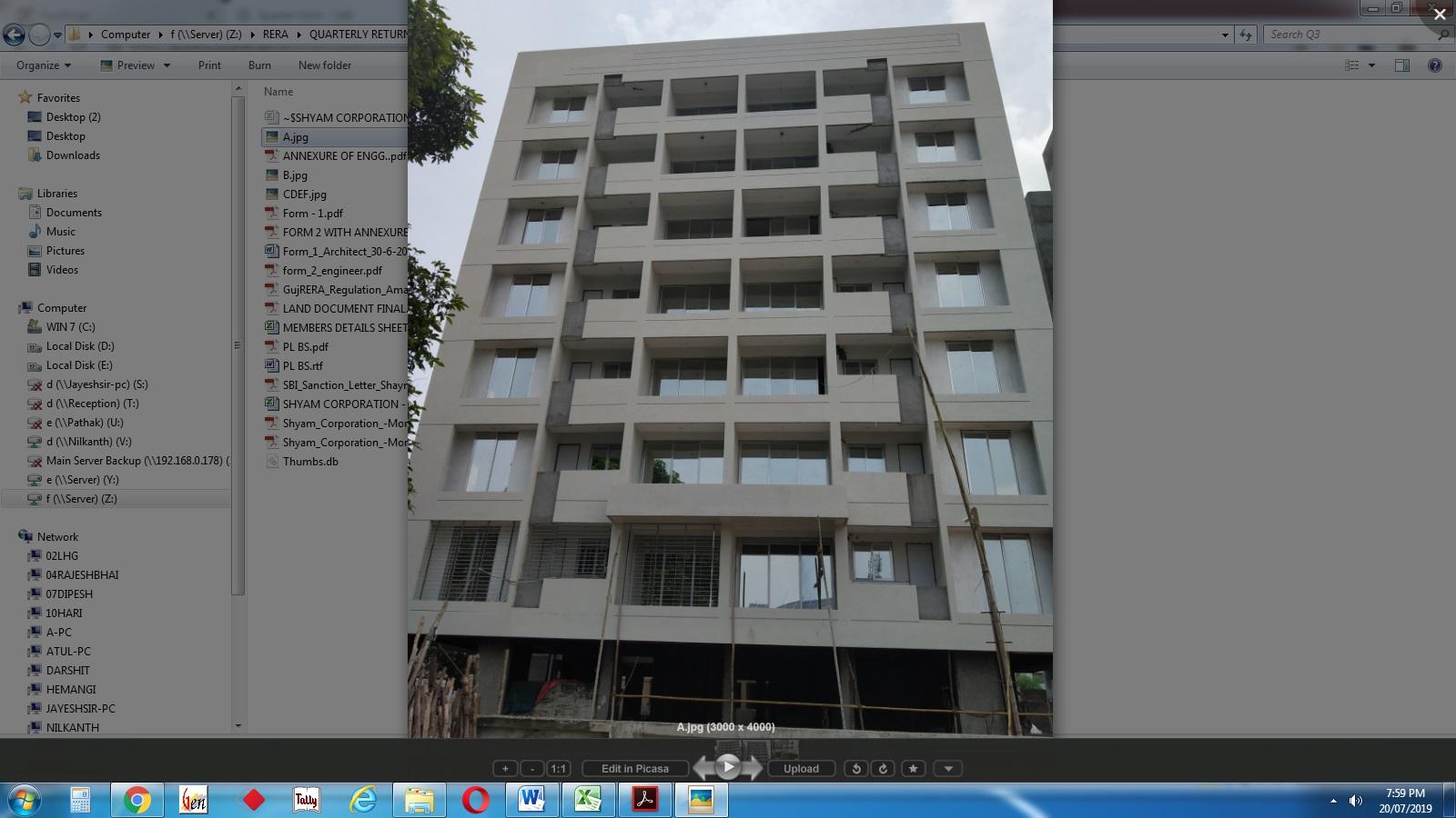 173442_const of real estate project Shyam Antillia located at Varachha, Surat, Gujarat