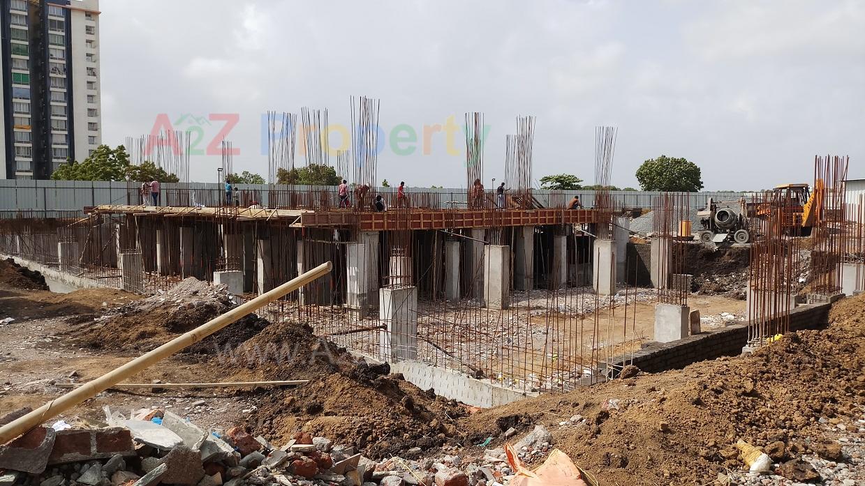 162462_const of real estate project Shyam Enclave located at Vankala, Surat, Gujarat