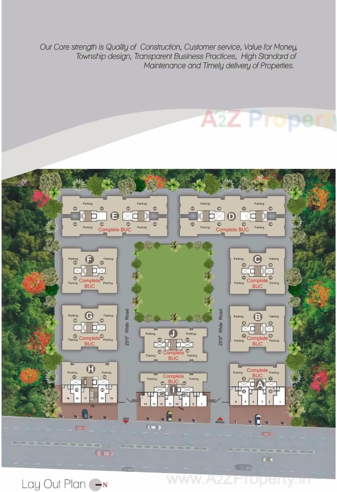  of real estate project Shyam Shrusti located at Godadra, Surat, Gujarat