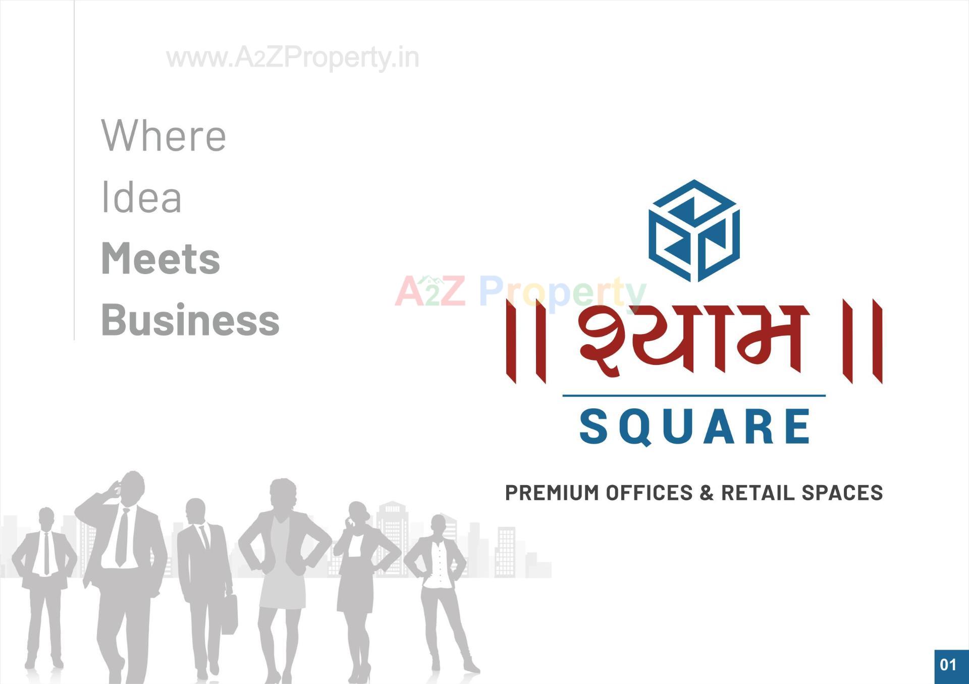  of real estate project Shyam Square located at Mota, Surat, Gujarat
