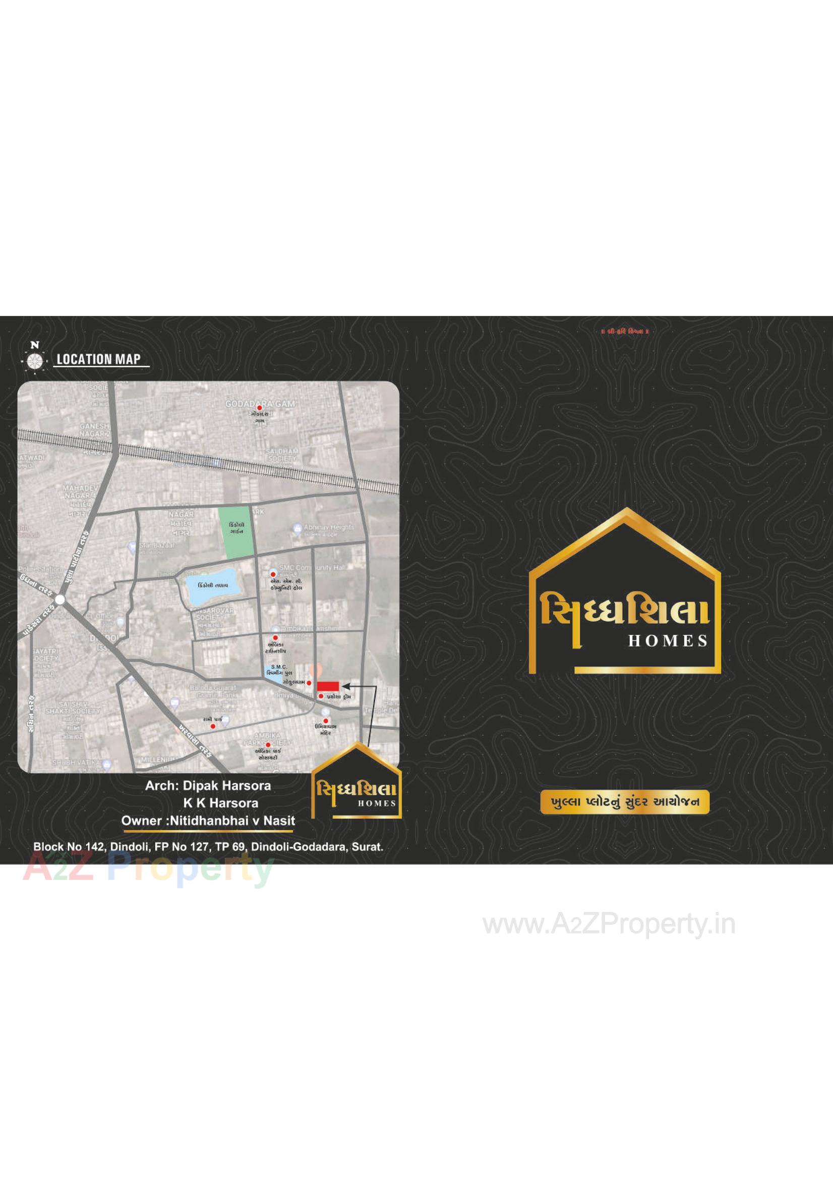  of real estate project Siddhashila Homes located at Dindoli-dist--394210, Surat, Gujarat