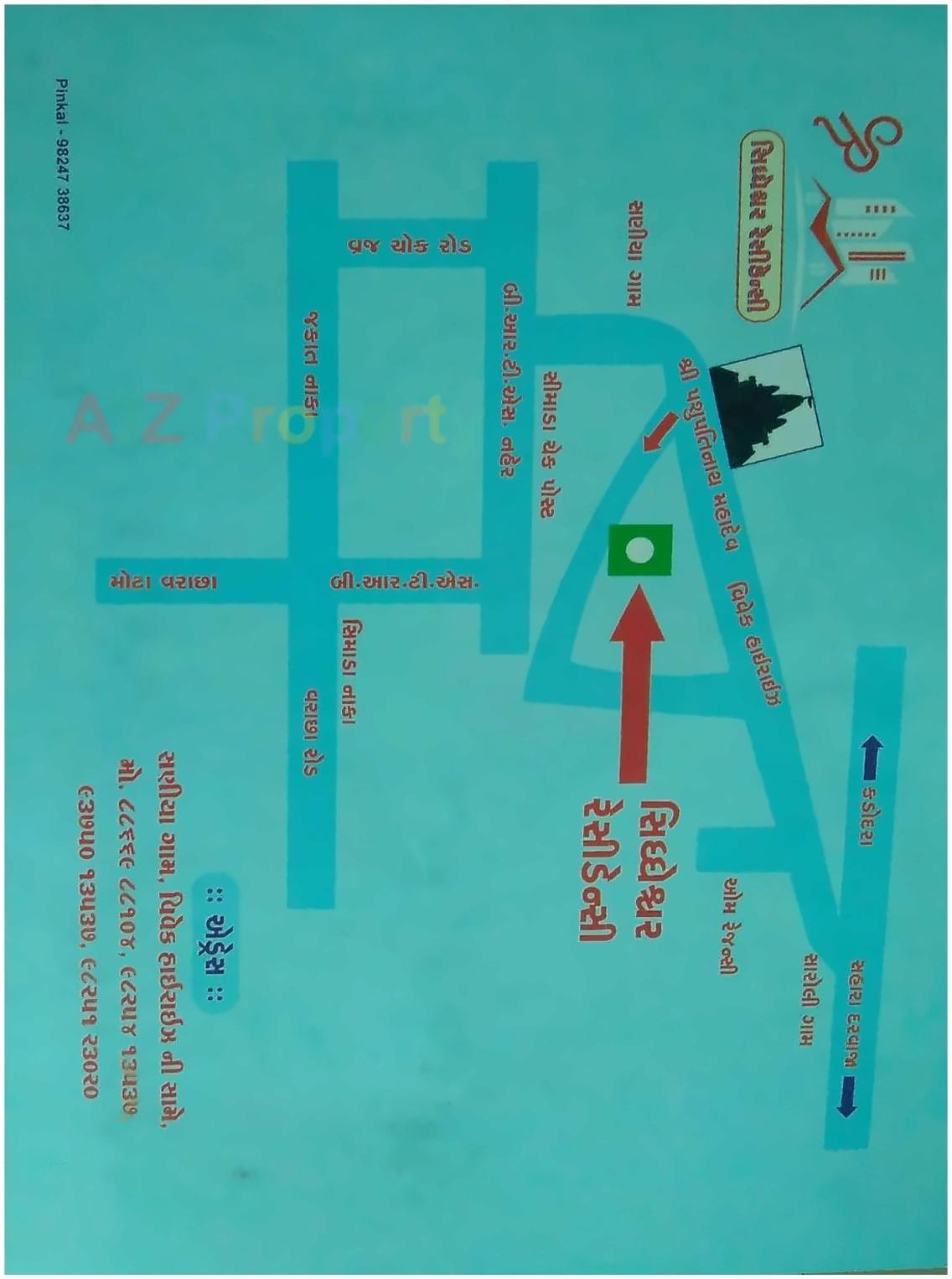  of real estate project Siddheshwar Residency located at Saniya-hemad, Surat, Gujarat