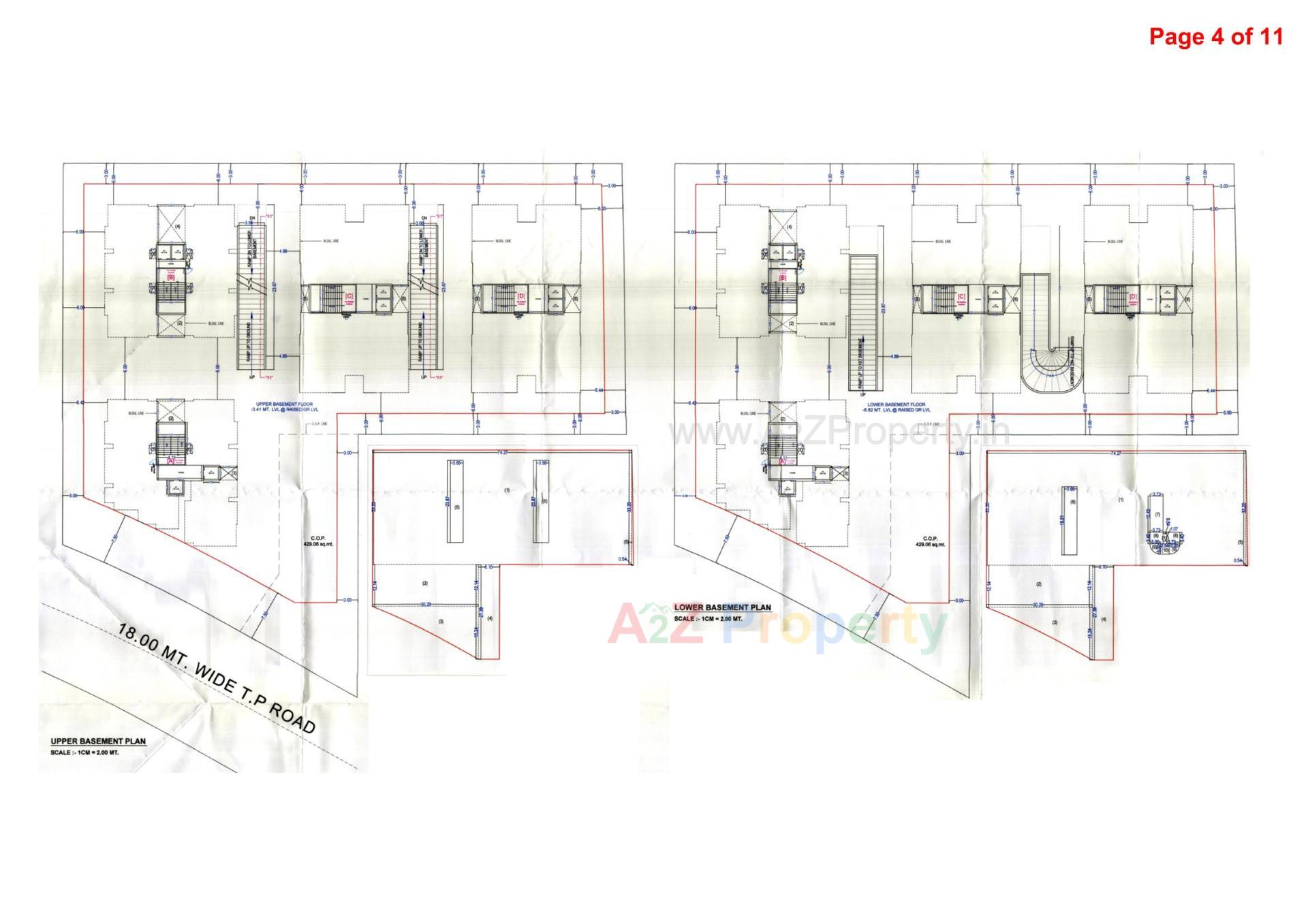 Layout of real estate project Siddheshwar Sky located at Valak, Surat, Gujarat