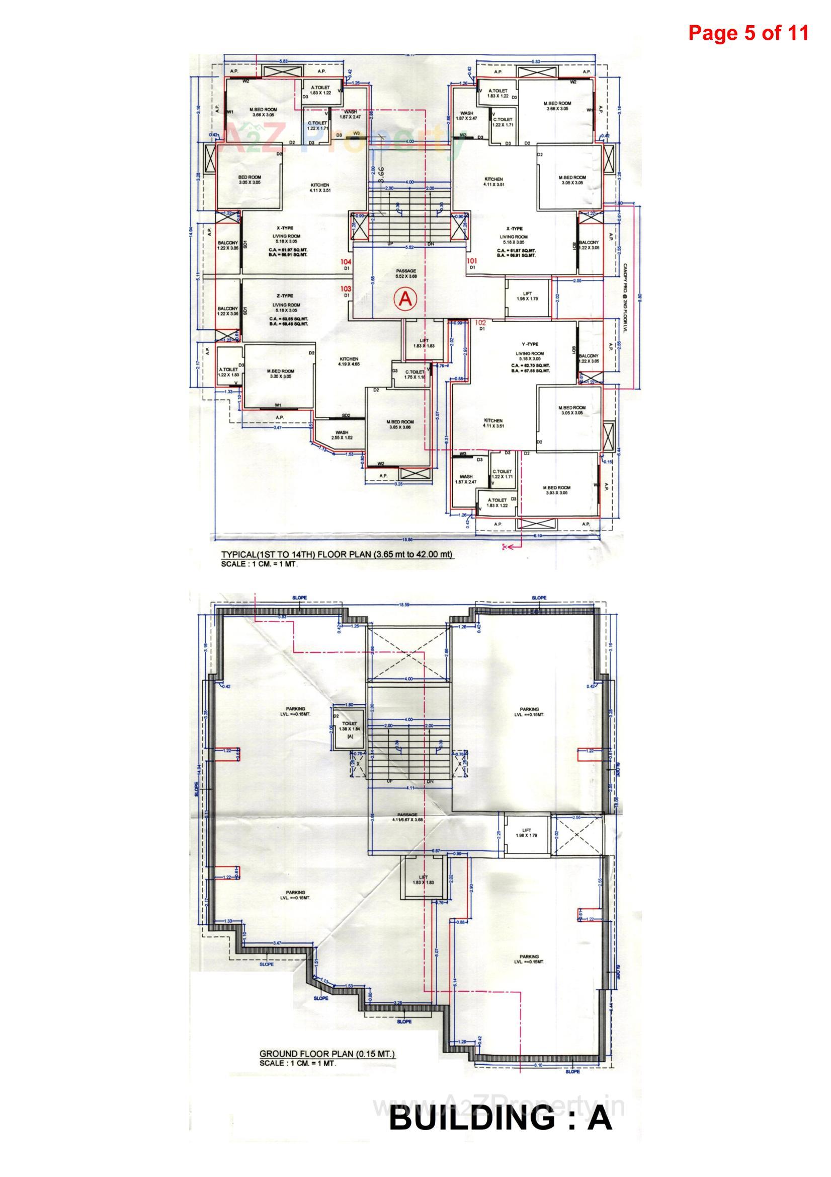 Layout of real estate project Siddheshwar Sky located at Valak, Surat, Gujarat