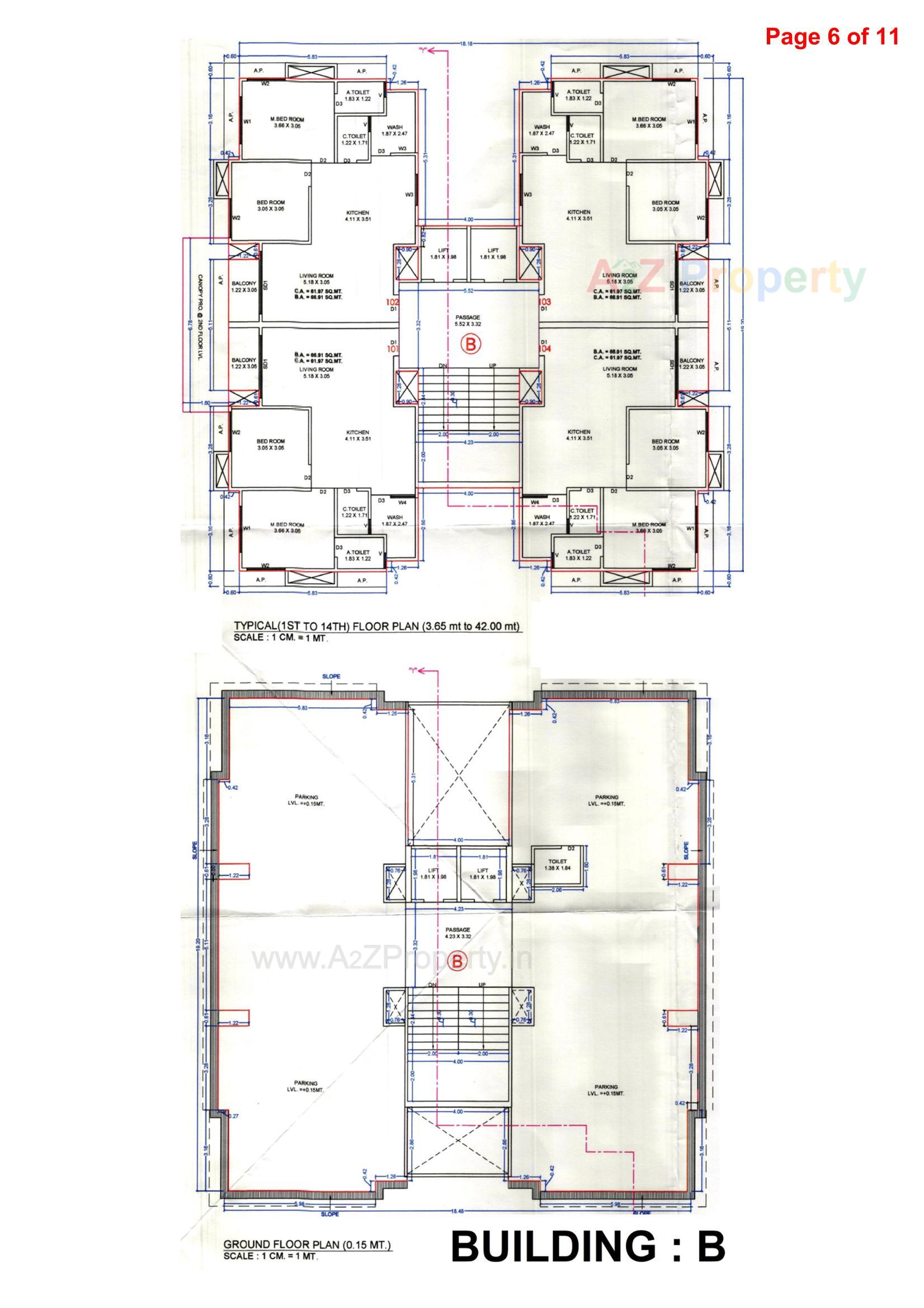 Layout of real estate project Siddheshwar Sky located at Valak, Surat, Gujarat