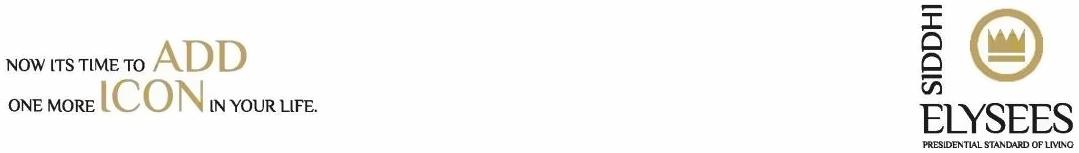  of real estate project Siddhi Elysees located at Bhimrad, Surat, Gujarat