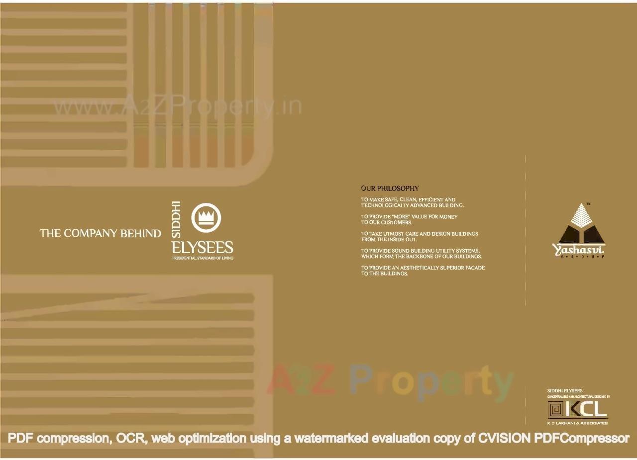  of real estate project Siddhi Elysees located at Bhimrad, Surat, Gujarat