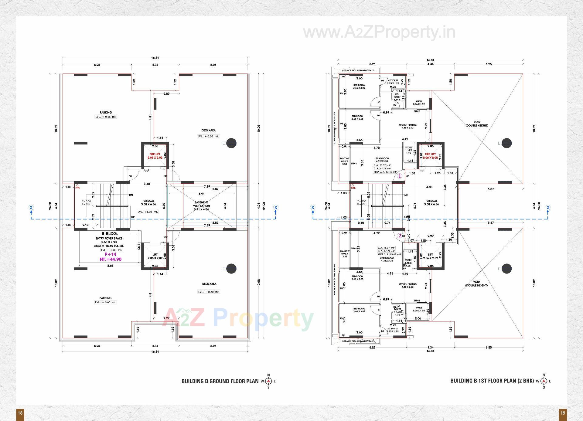 Layout of real estate project Siddhi Vinayak Elements located at Jahangirabad, Surat, Gujarat