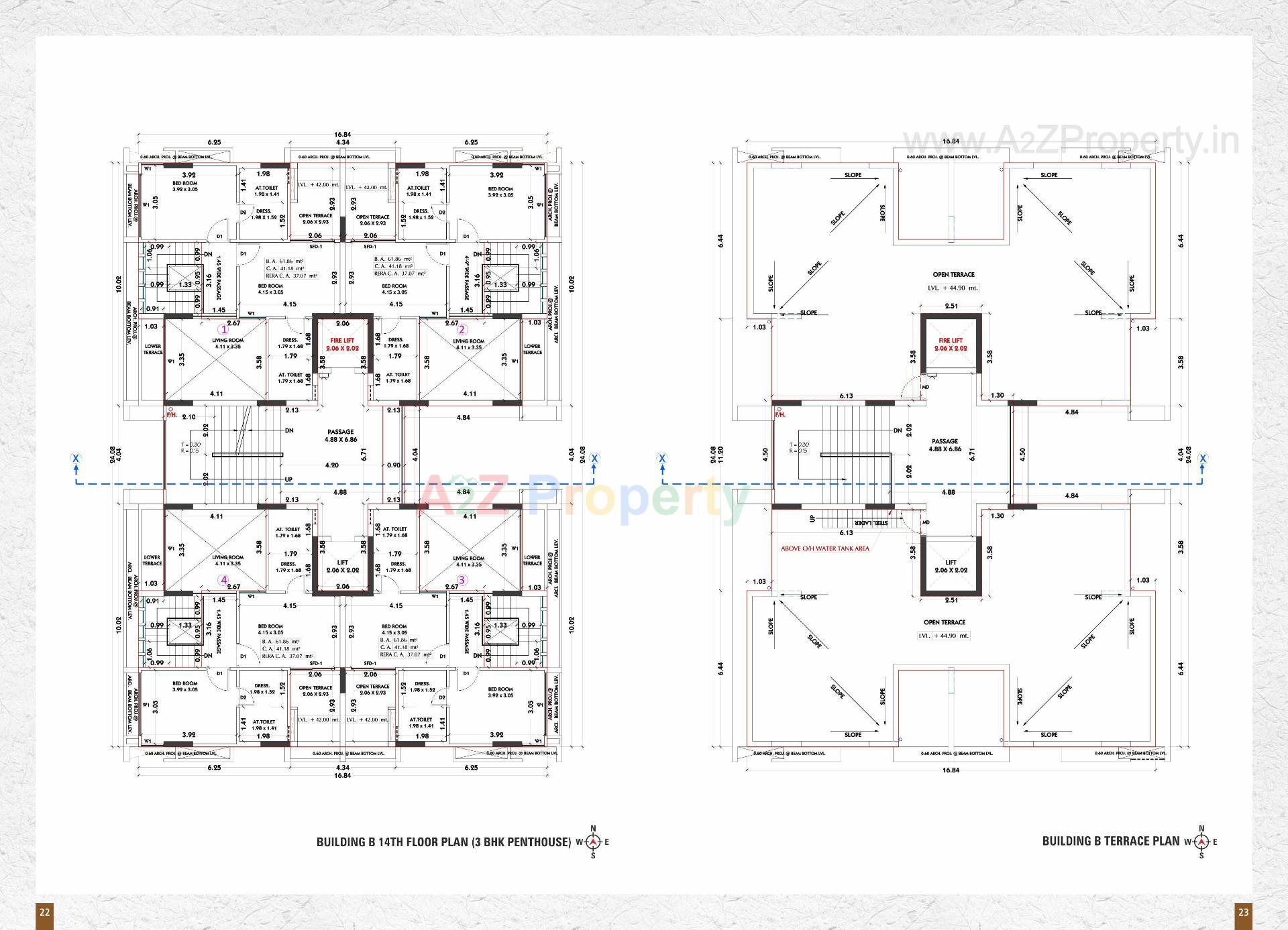 Layout of real estate project Siddhi Vinayak Elements located at Jahangirabad, Surat, Gujarat