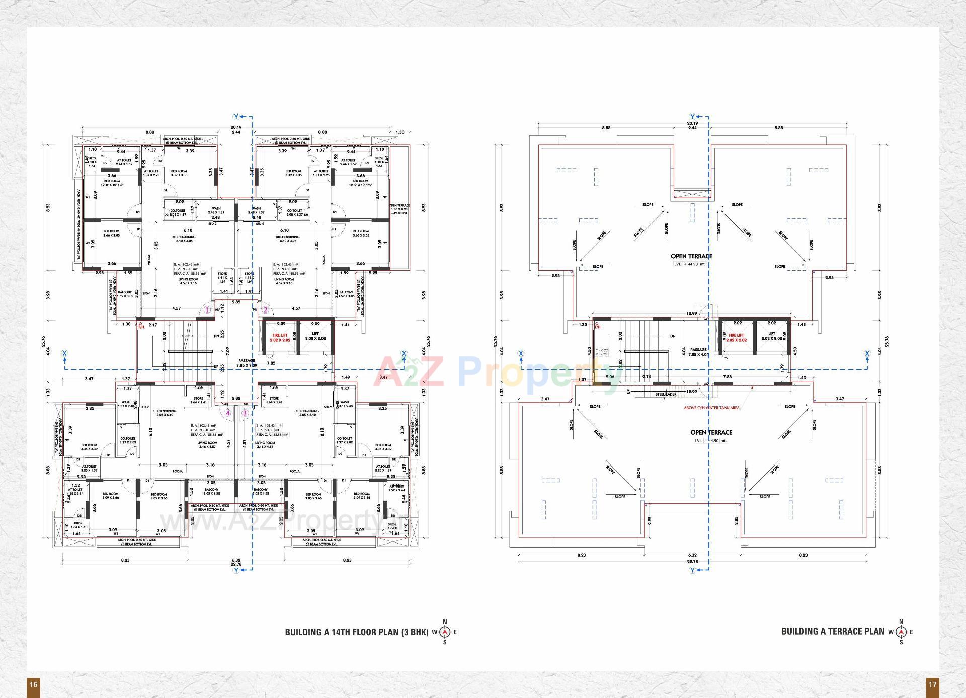Layout of real estate project Siddhi Vinayak Elements located at Jahangirabad, Surat, Gujarat