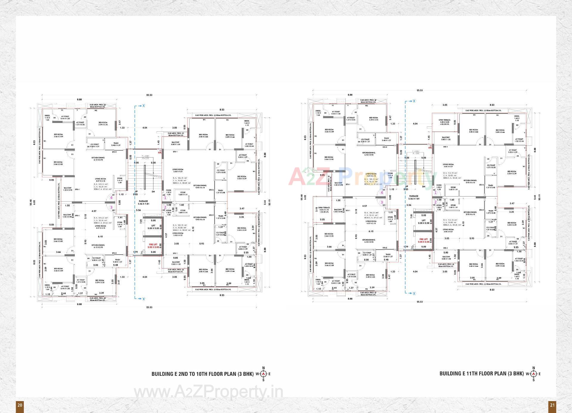 Layout of real estate project Siddhi Vinayak Elements located at Jahangirabad, Surat, Gujarat