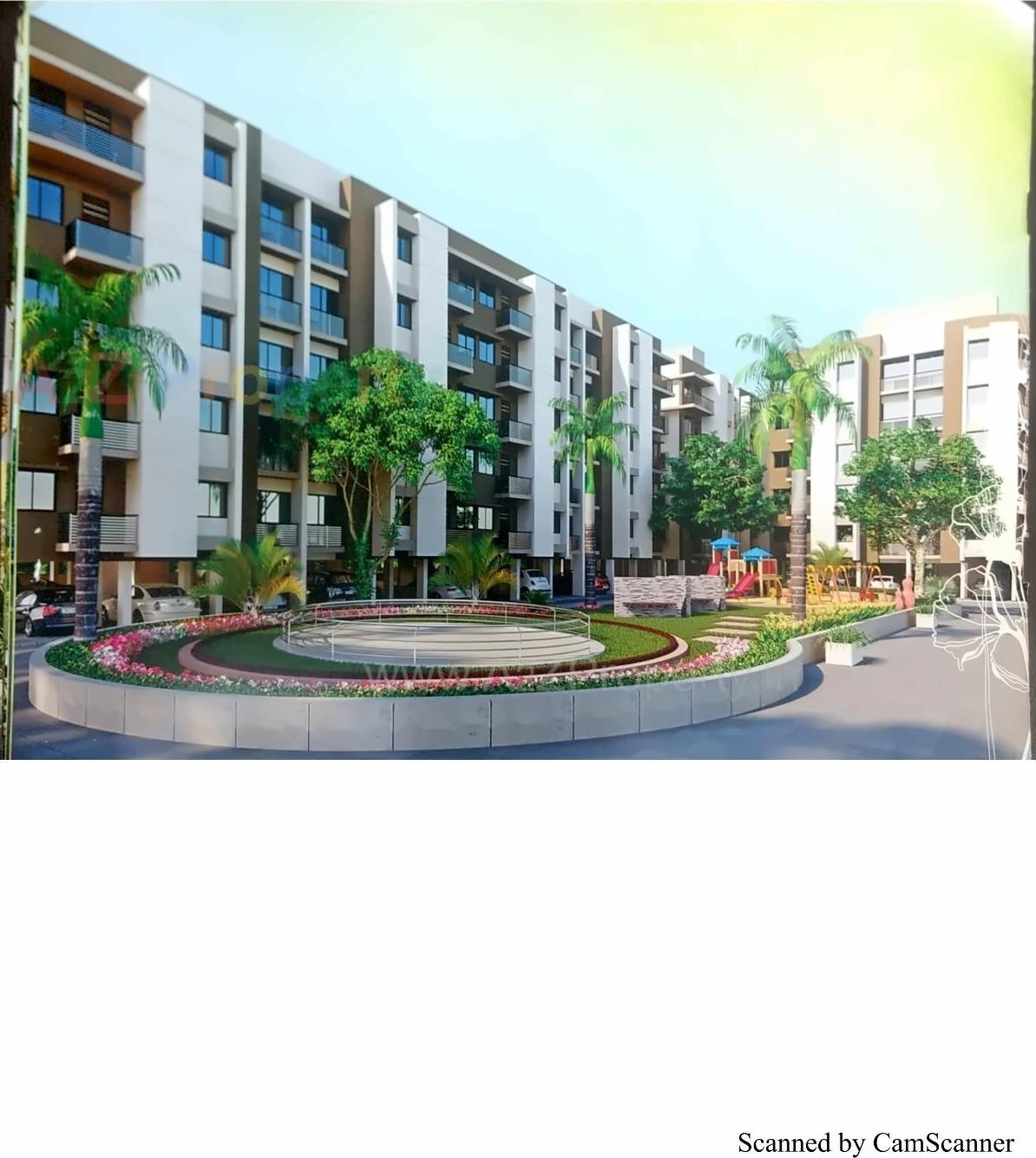 3D Elevation of real estate project Siddhi Vinayak Green located at City, Surat, Gujarat