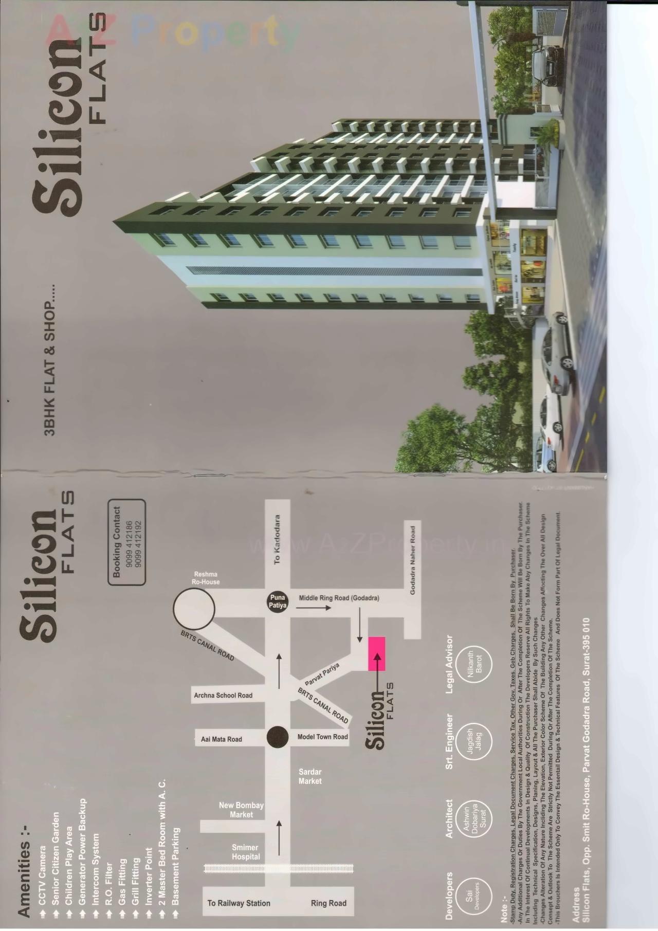  of real estate project Silicon Flats located at Parvat, Surat, Gujarat