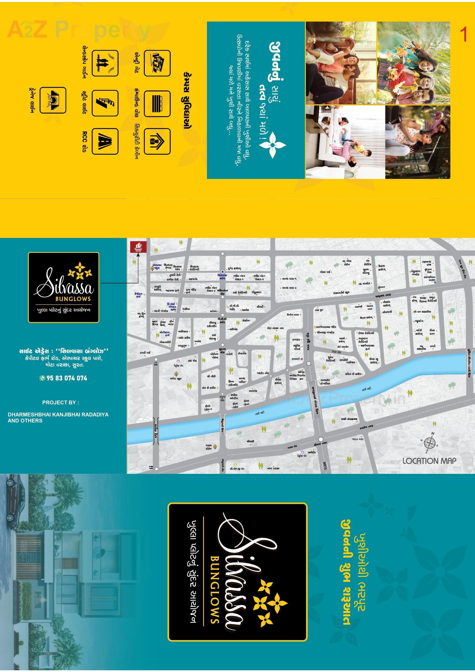  of real estate project Silvassa Bunglows located at Kosad, Surat, Gujarat