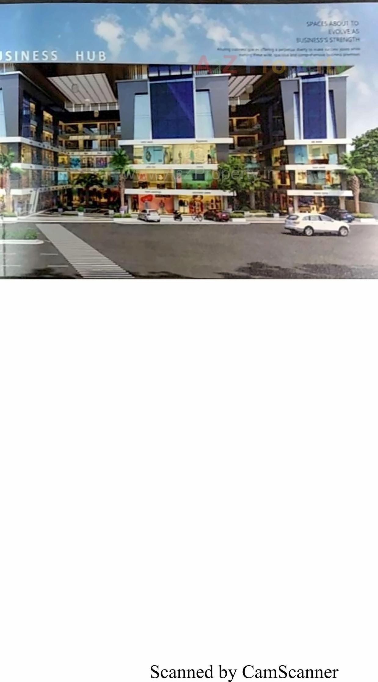 3D Elevation of real estate project Silver Business Hub located at Puna, Surat, Gujarat