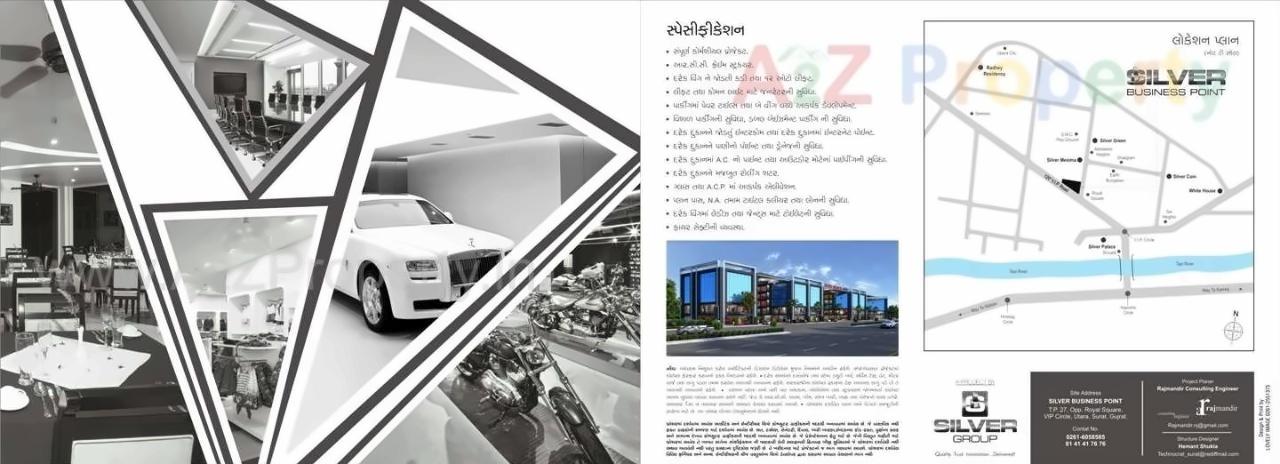  of real estate project Silver Business Point located at Utran, Surat, Gujarat