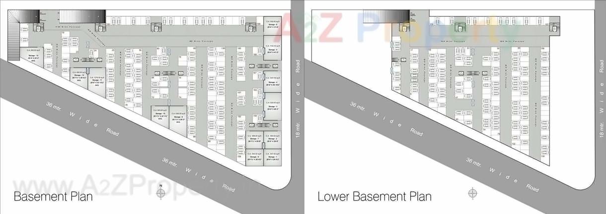 Layout of real estate project Silver Business Point located at Utran, Surat, Gujarat