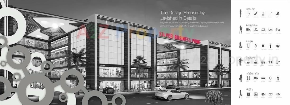  of real estate project Silver Business Point located at Utran, Surat, Gujarat
