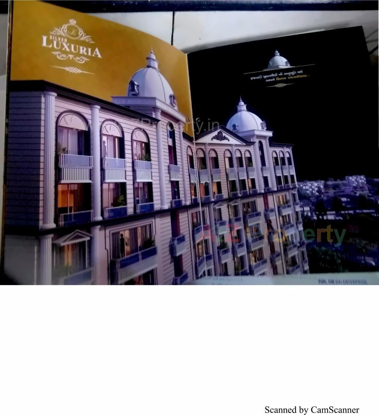 3D Elevation of real estate project Silver Luxuria located at Utran, Surat, Gujarat