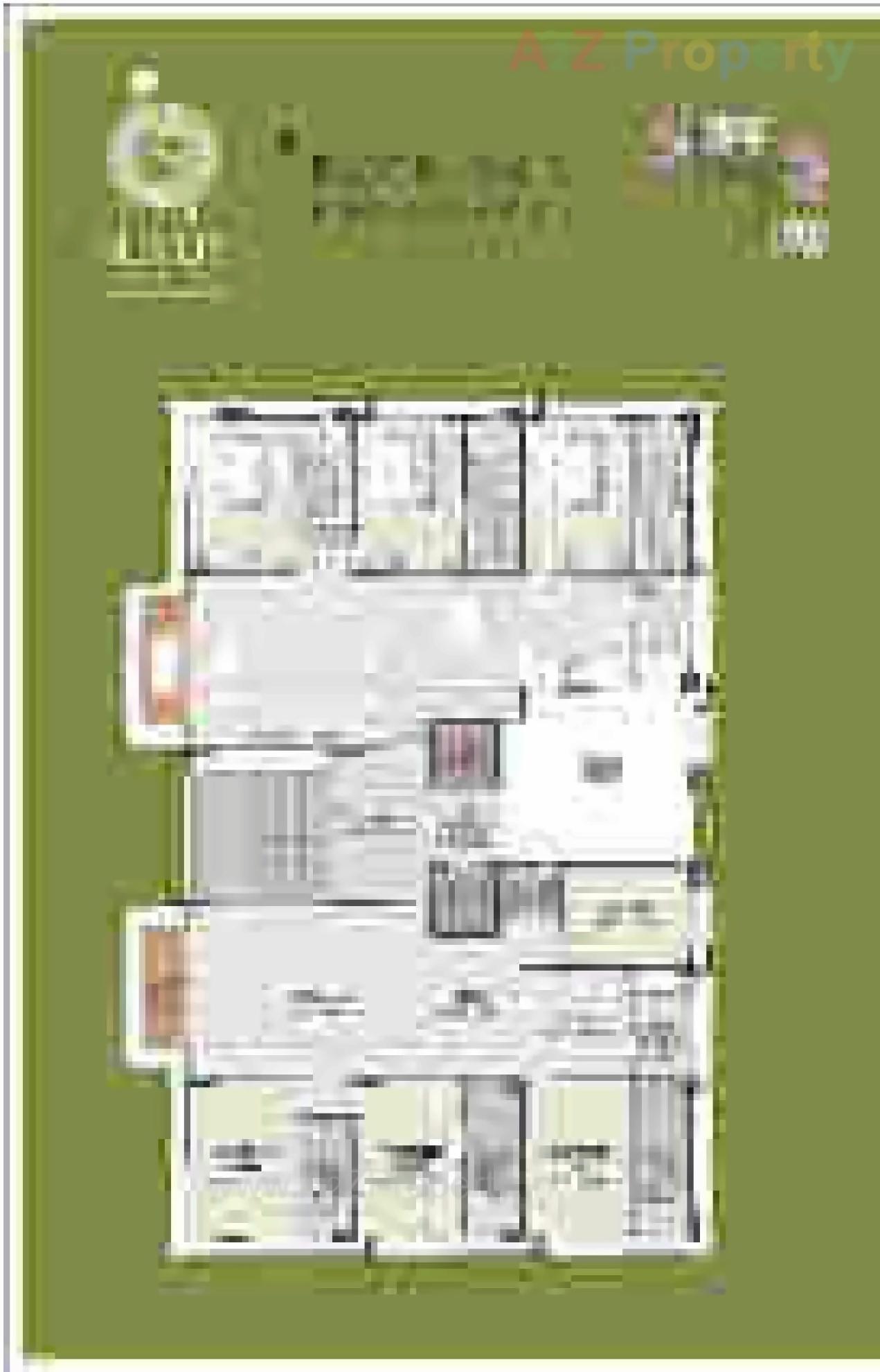 Layout of real estate project Silver Rio Nest located at Utran, Surat, Gujarat