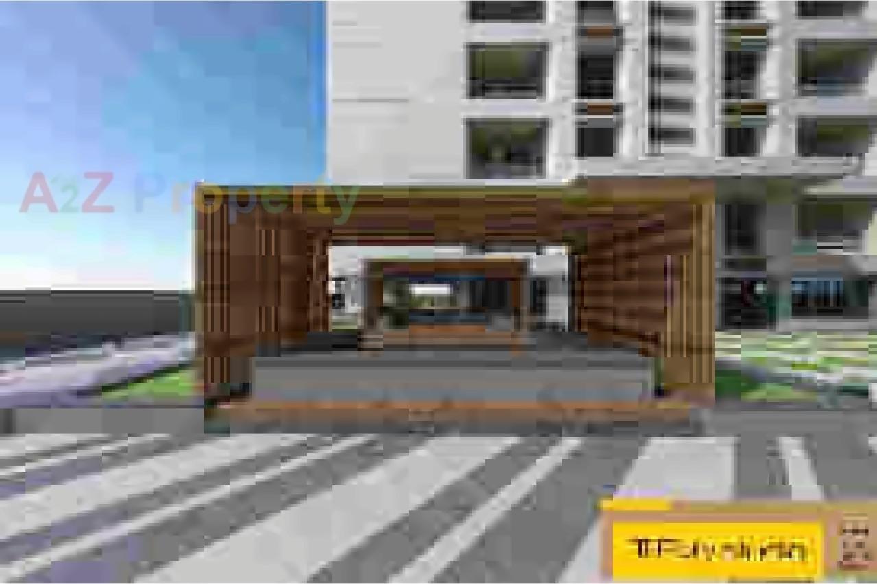 3D Elevation of real estate project Silver Rio Nest located at Utran, Surat, Gujarat
