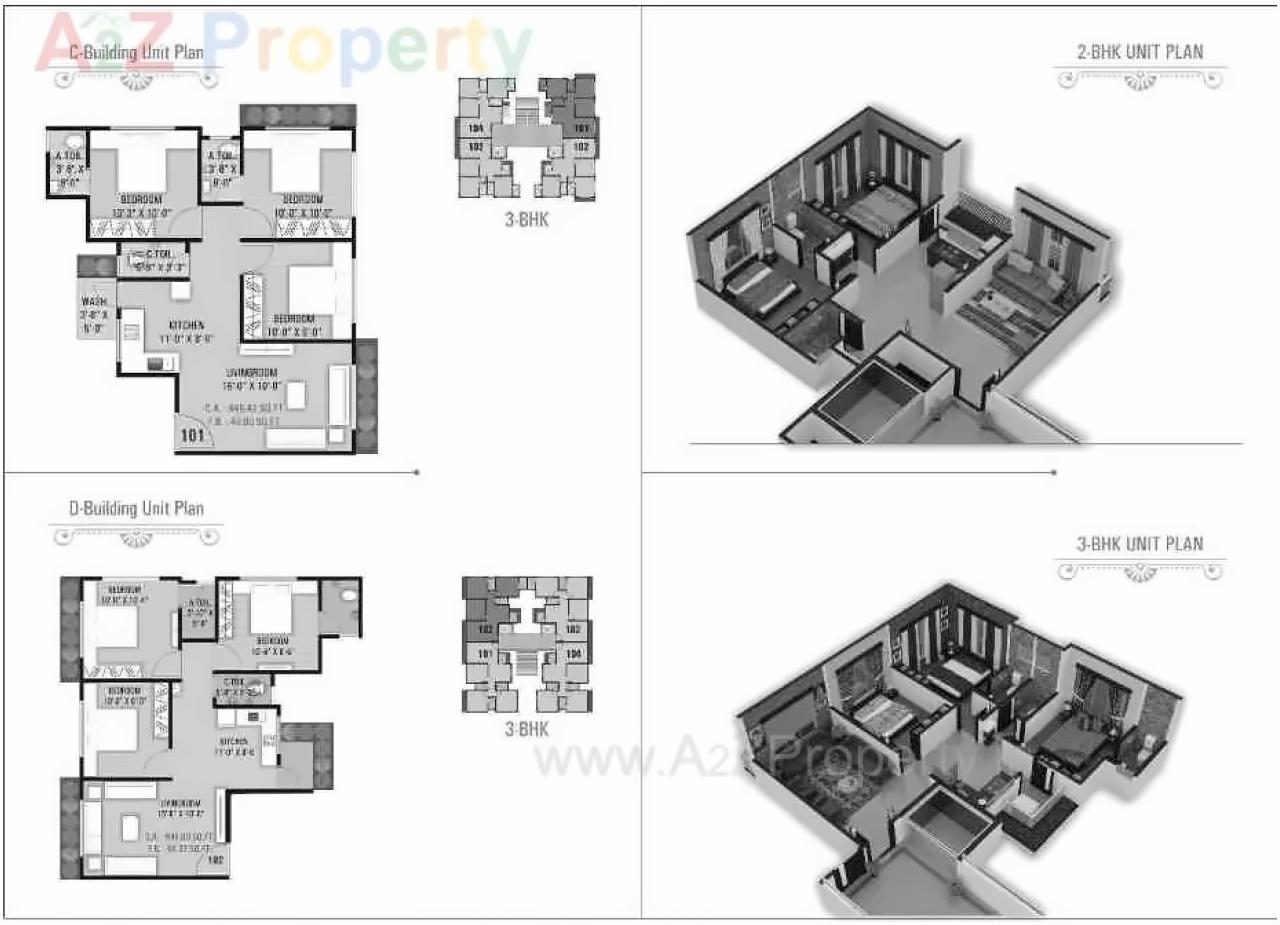 Layout of real estate project Silver Status located at Variav, Surat, Gujarat