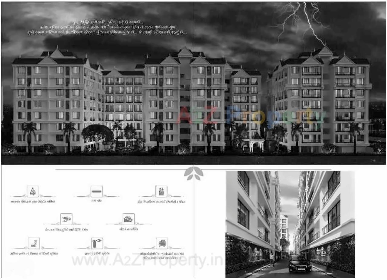  of real estate project Silver Status located at Variav, Surat, Gujarat