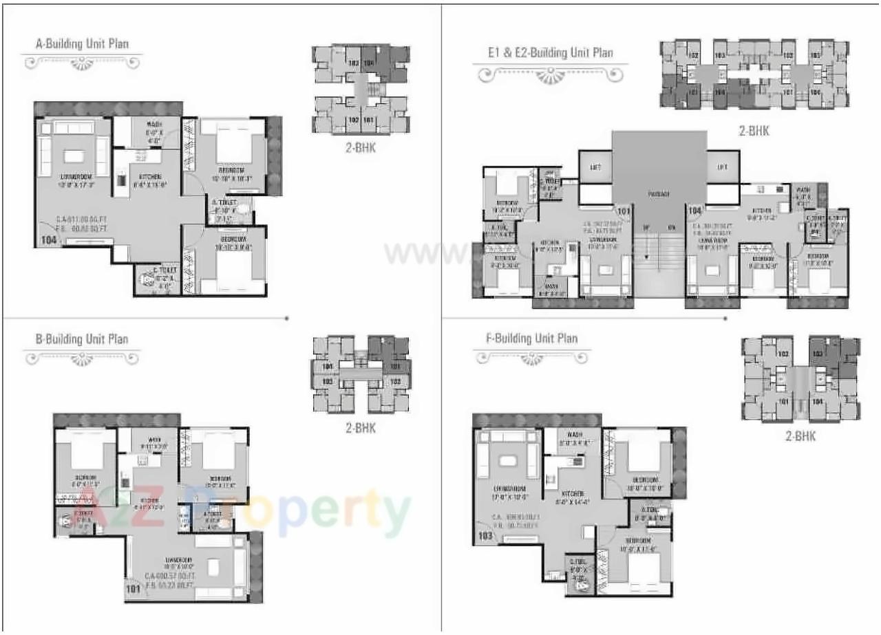 Layout of real estate project Silver Status located at Variav, Surat, Gujarat