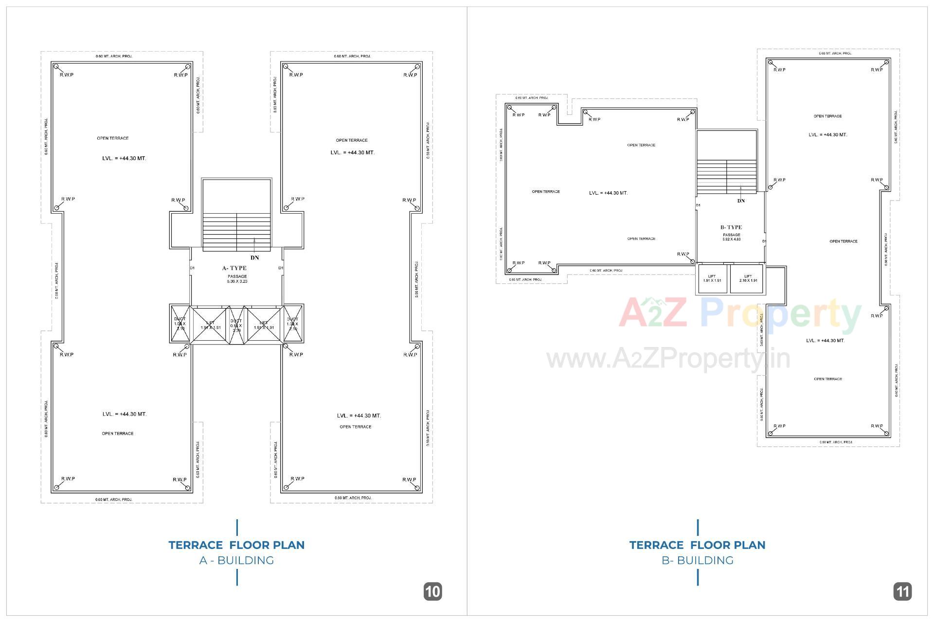 Layout of real estate project Sky Elanza located at Parvat, Surat, Gujarat