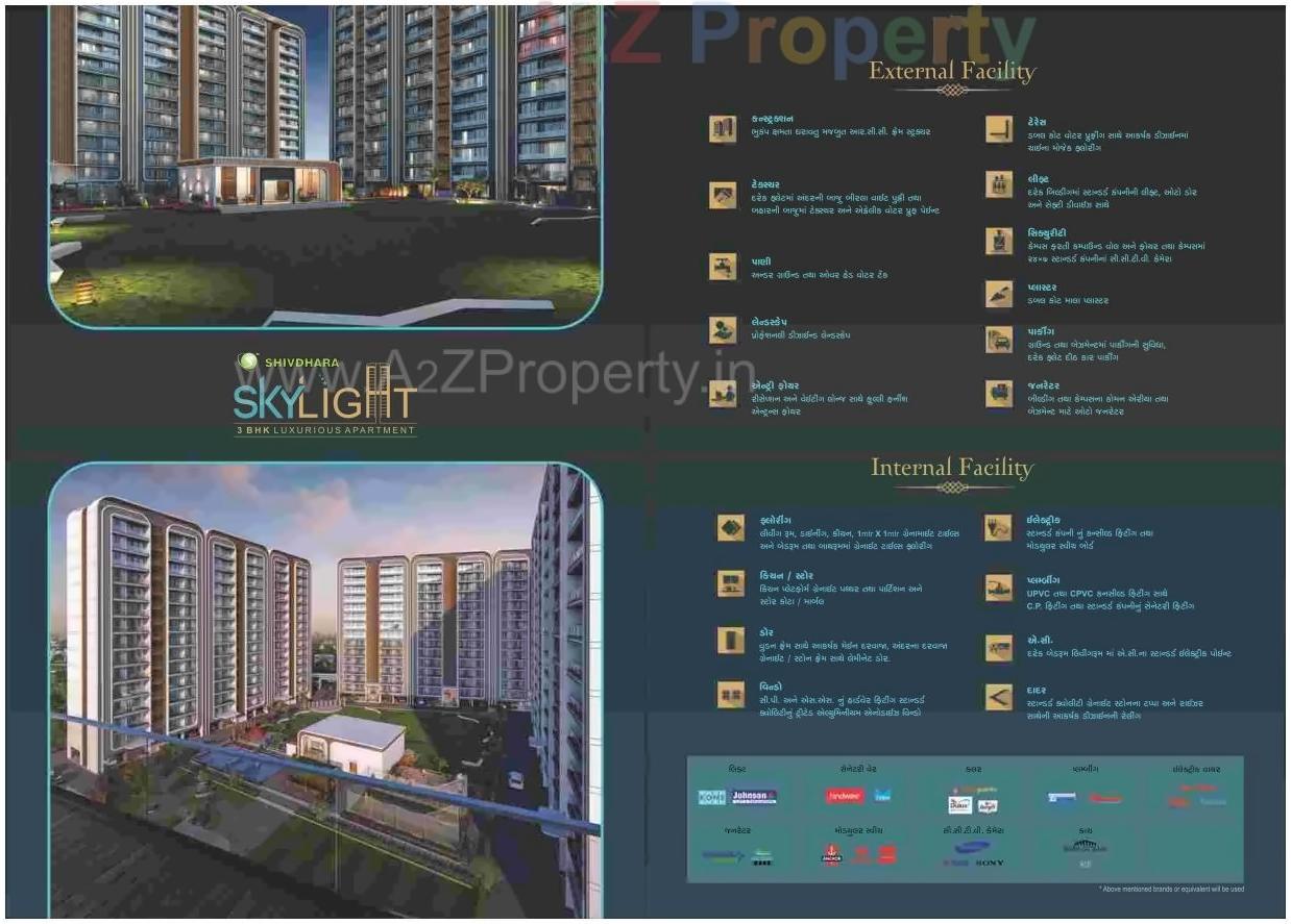  of real estate project Sky Light located at Sarthana, Surat, Gujarat