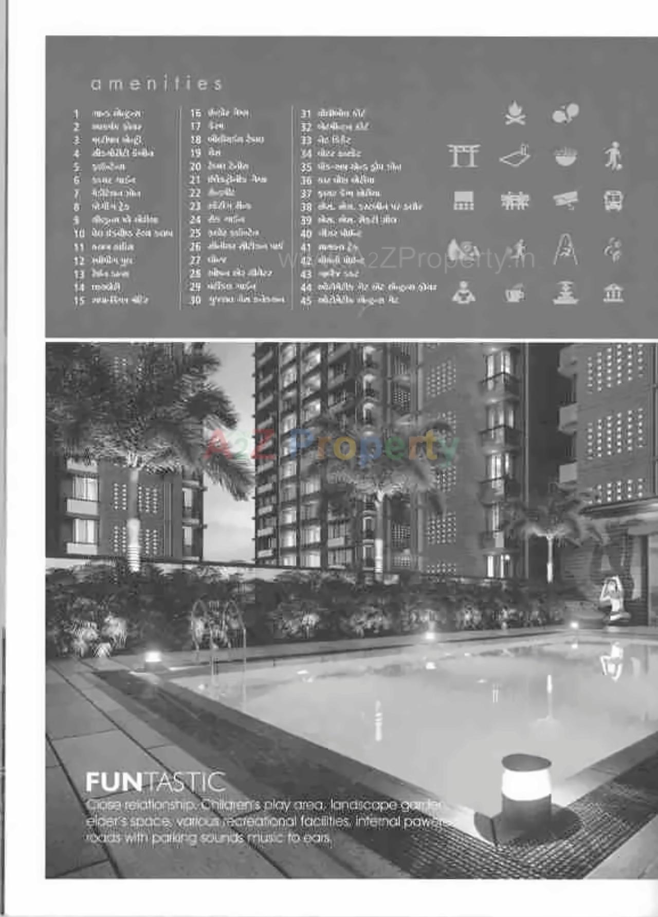  of real estate project Sky Walk located at Kosad, Surat, Gujarat