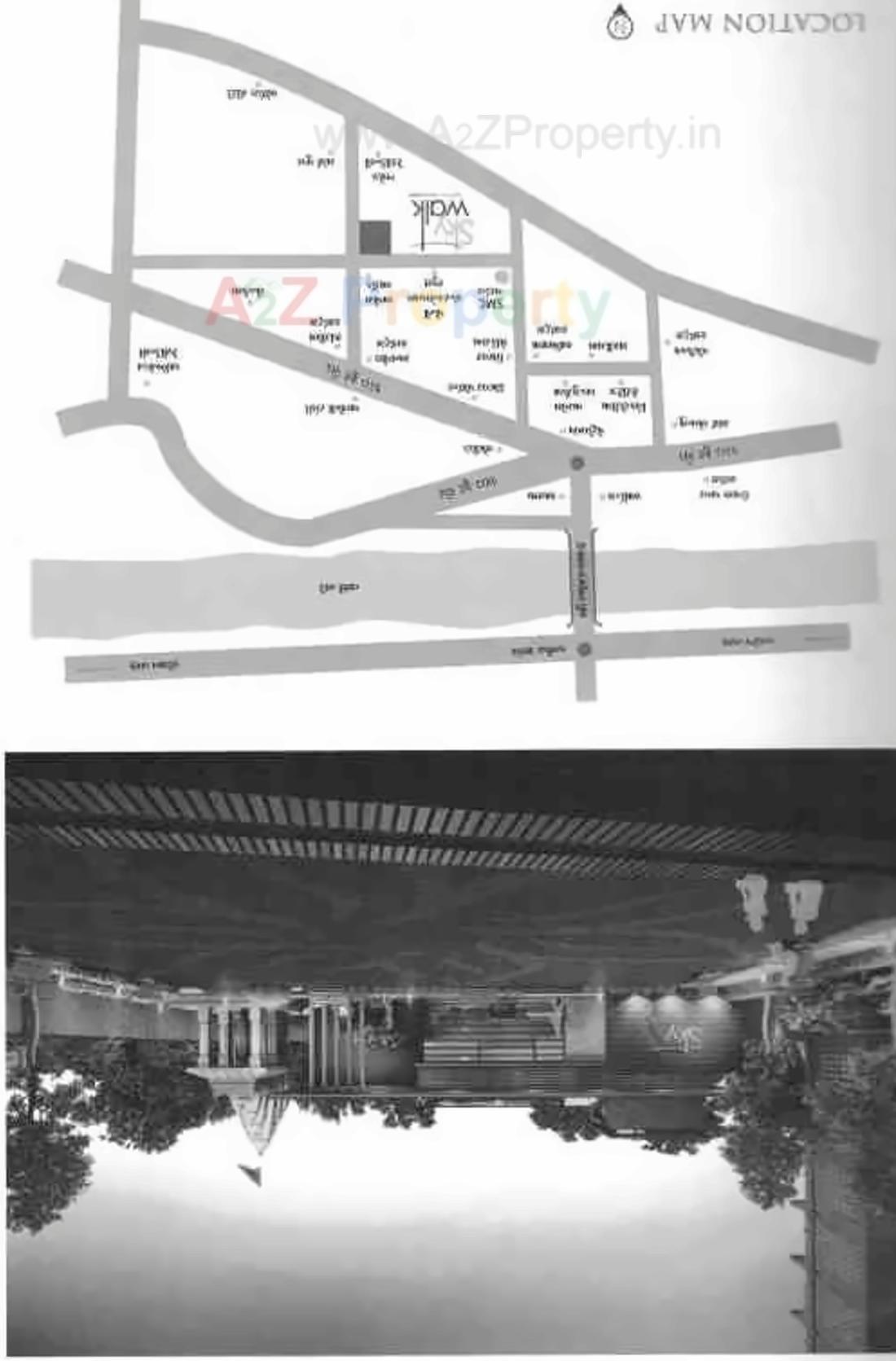  of real estate project Sky Walk located at Kosad, Surat, Gujarat