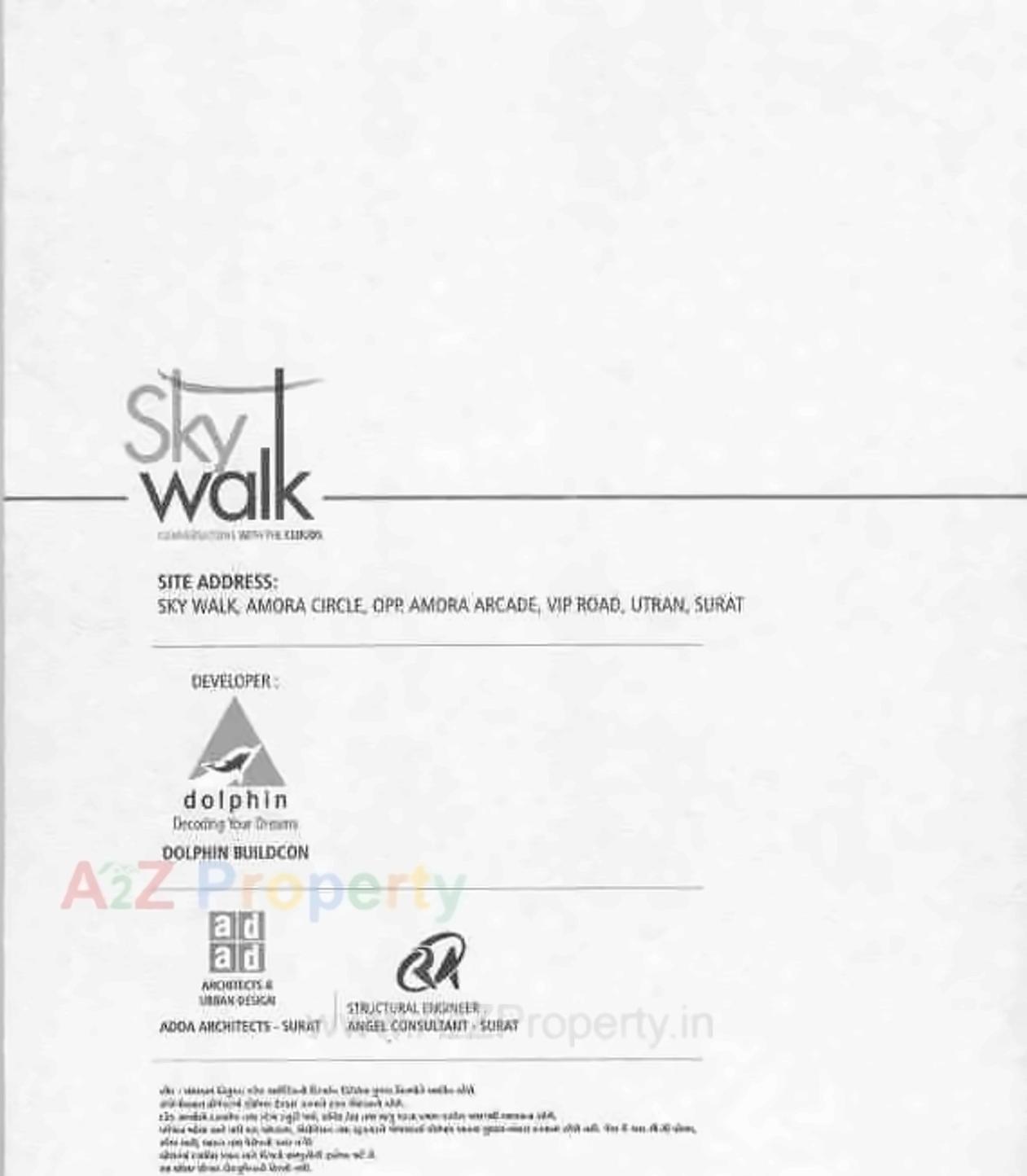  of real estate project Sky Walk located at Kosad, Surat, Gujarat