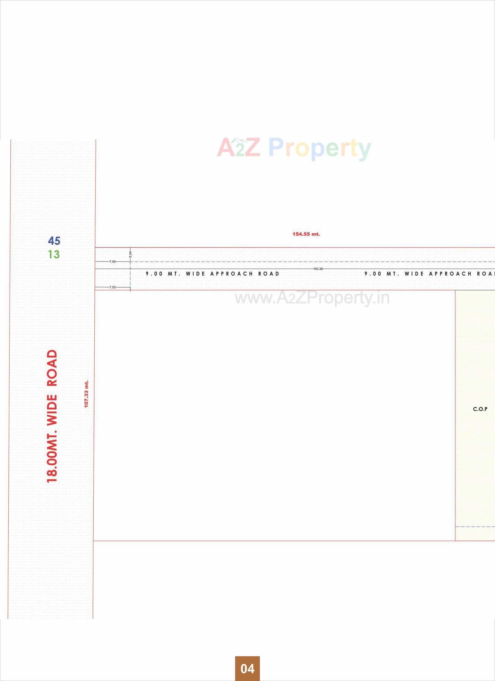 Layout of real estate project Skynand Heights   0 located at Simada, Surat, Gujarat