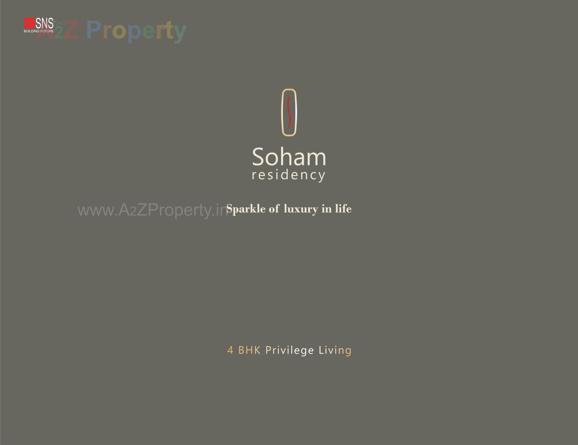  of real estate project Soham Residency (i,  A   F) located at Lal-darwaja, Surat, Gujarat