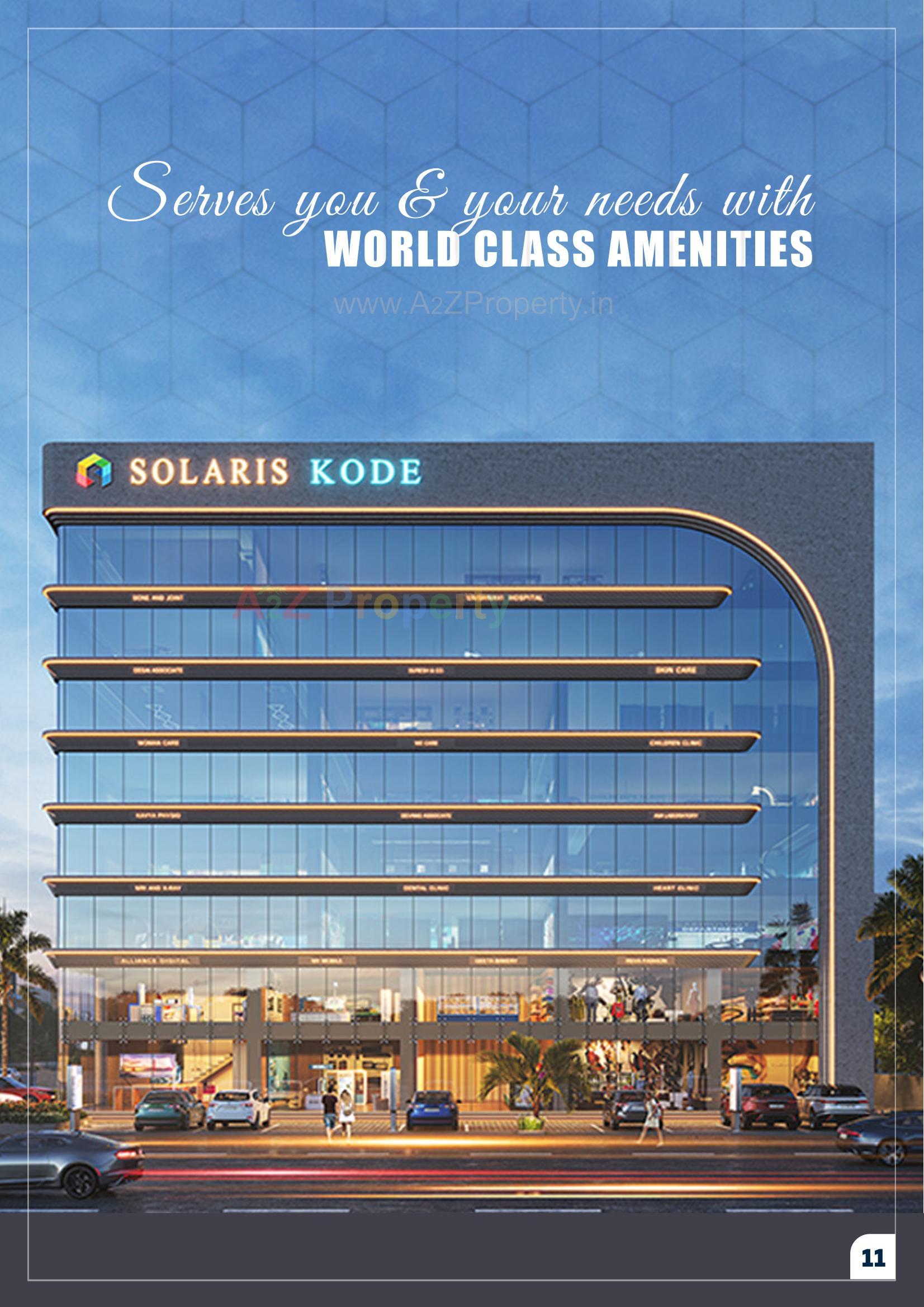 3D Elevation of real estate project Solaris Kode located at Bharthana-vesu, Surat, Gujarat