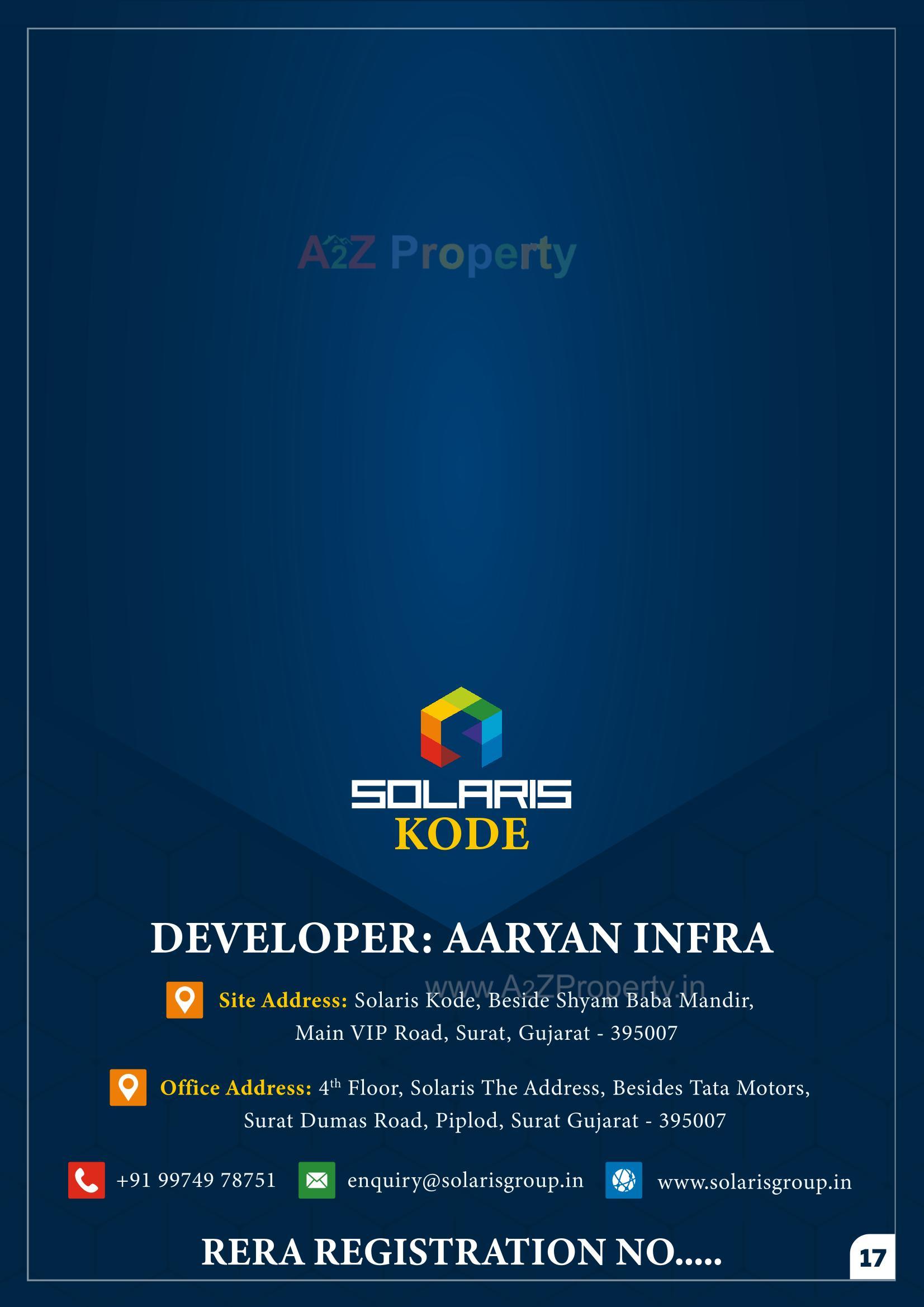  of real estate project Solaris Kode located at Bharthana-vesu, Surat, Gujarat