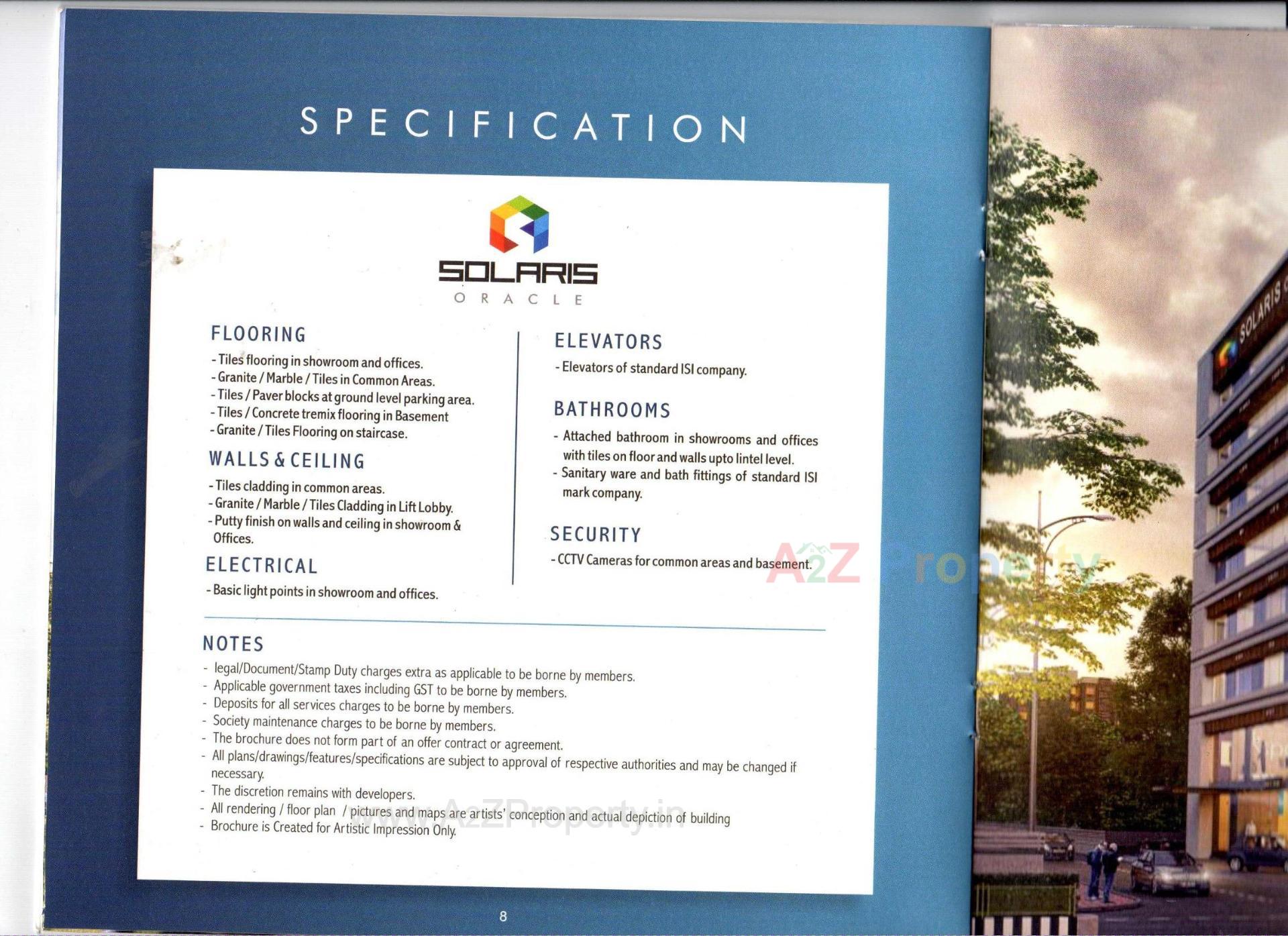  of real estate project Solaris Oracle located at Majura, Surat, Gujarat