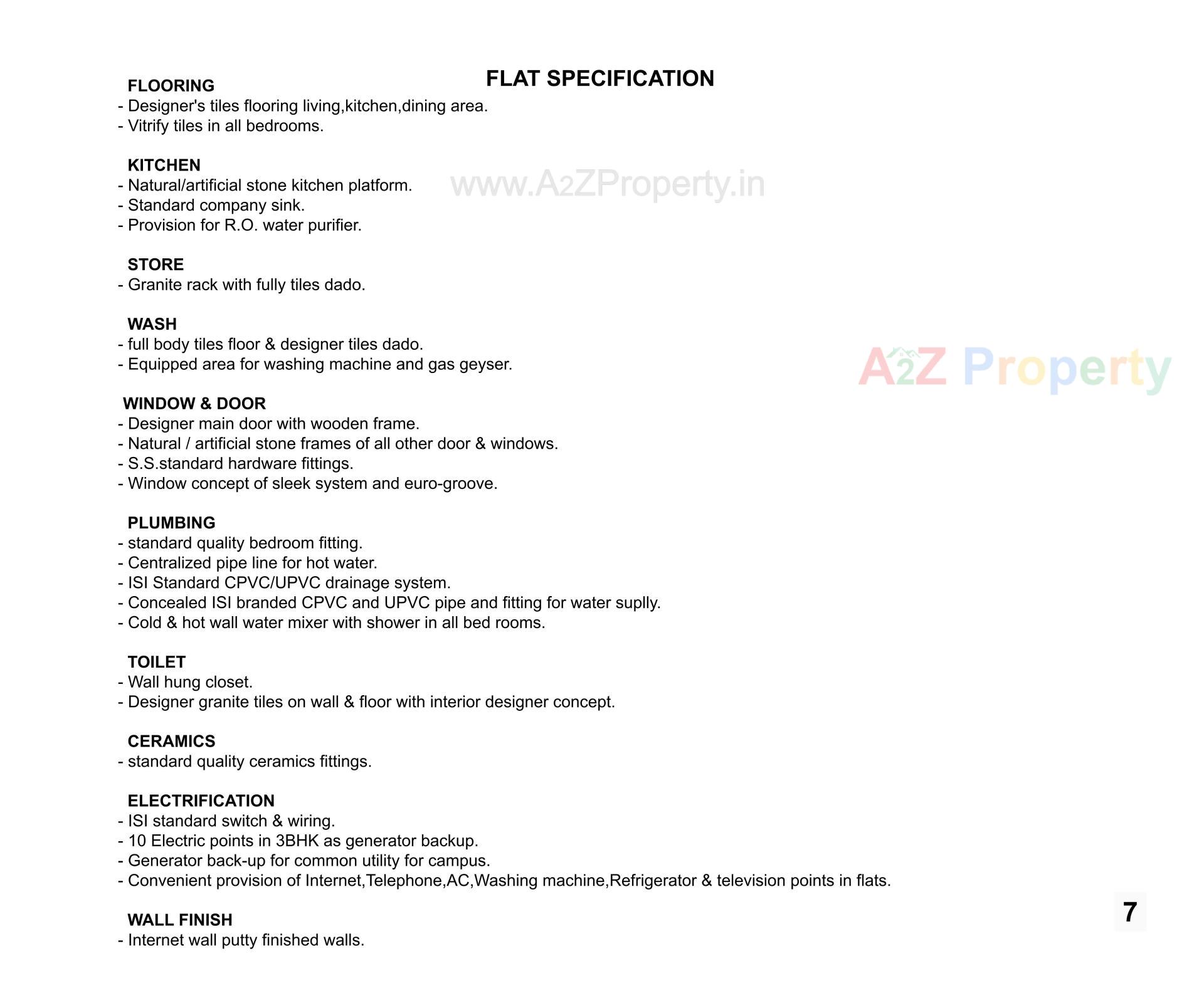  of real estate project Solasta Heights located at Udhana, Surat, Gujarat