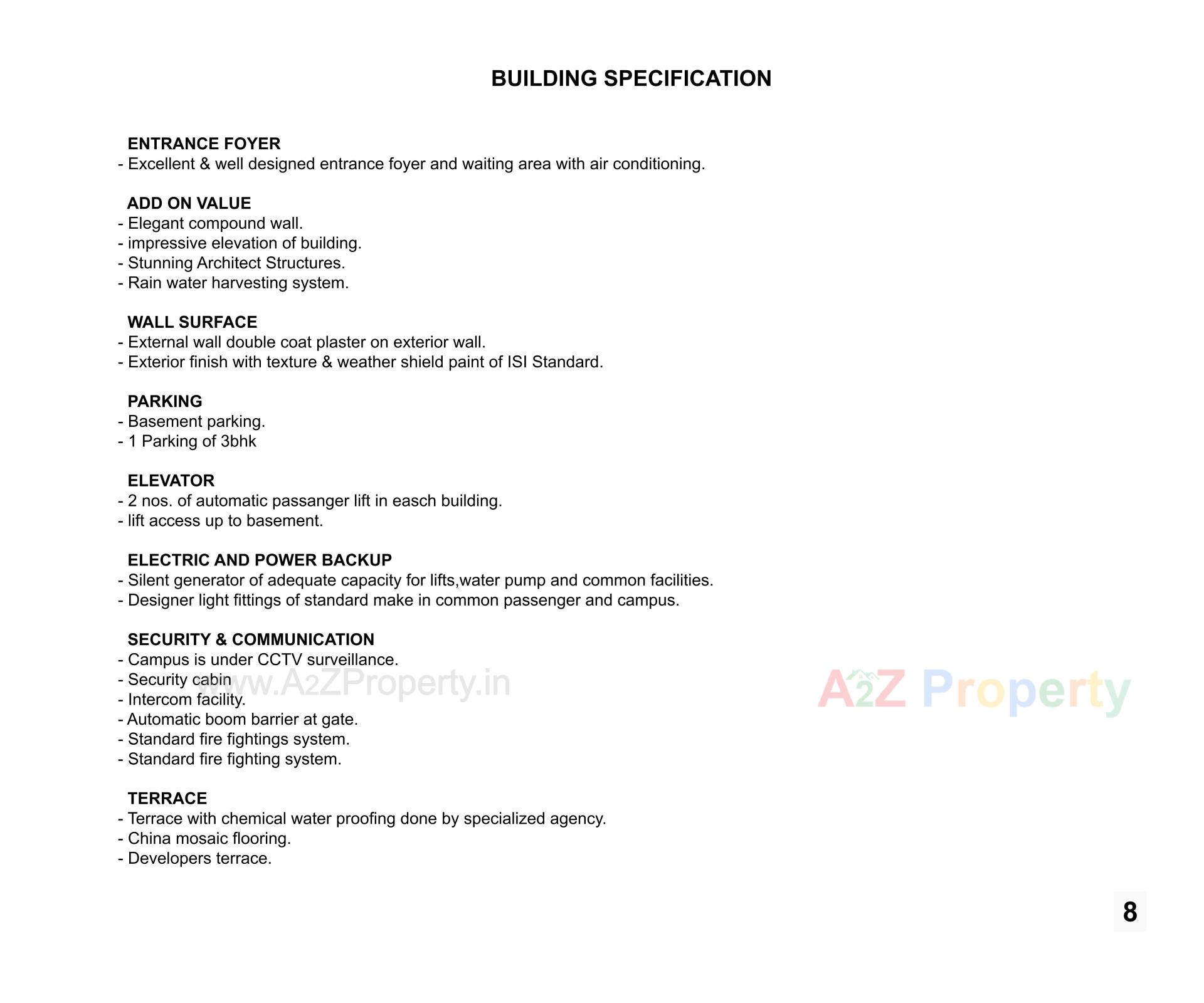  of real estate project Solasta Heights located at Udhana, Surat, Gujarat