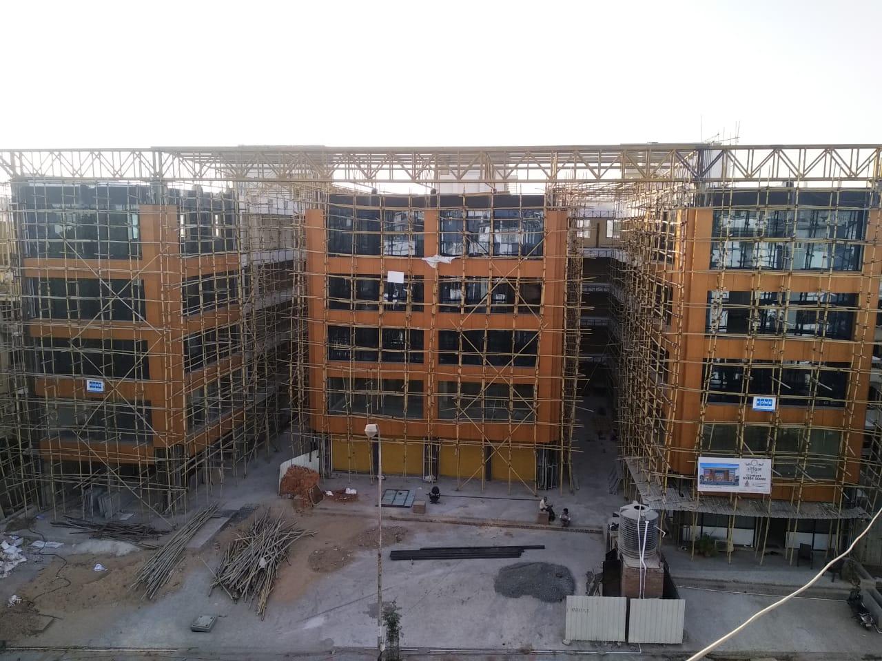 202158_const of real estate project Sovereign Shoppers located at Adajan, Surat, Gujarat