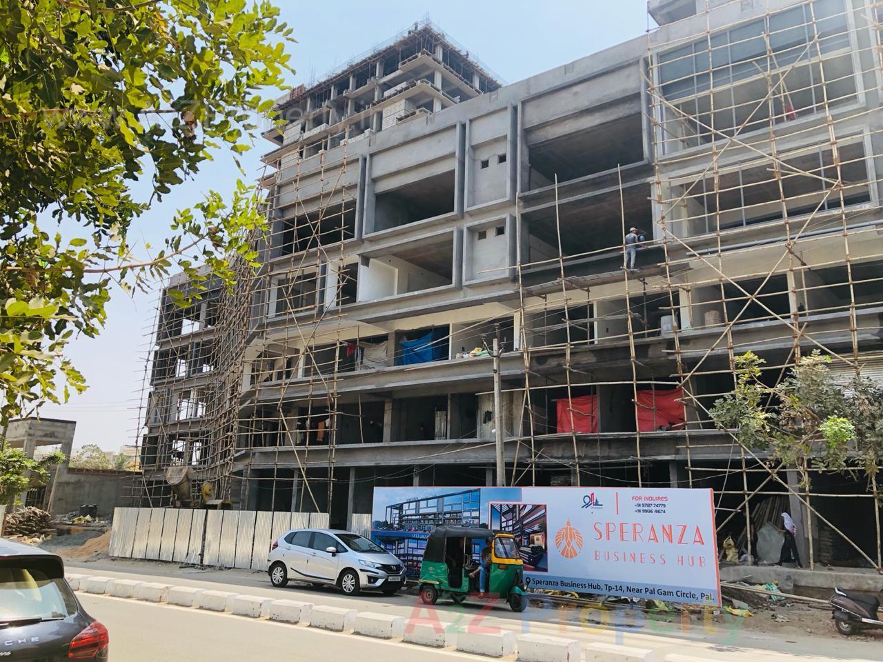 113642_const of real estate project Speranza Business Hub located at Pal, Surat, Gujarat