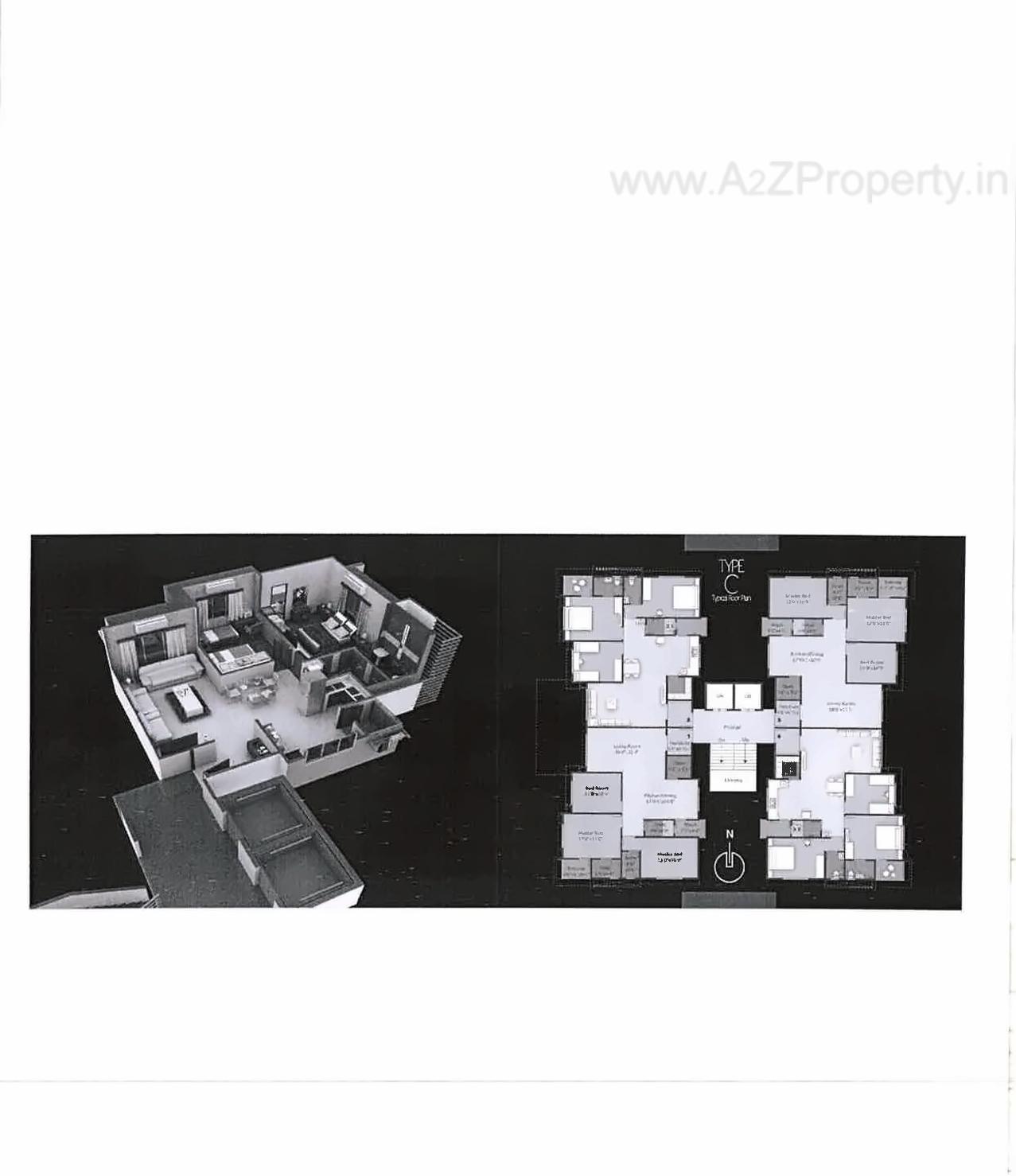 Layout of real estate project Stylome Heights located at Parvat, Surat, Gujarat