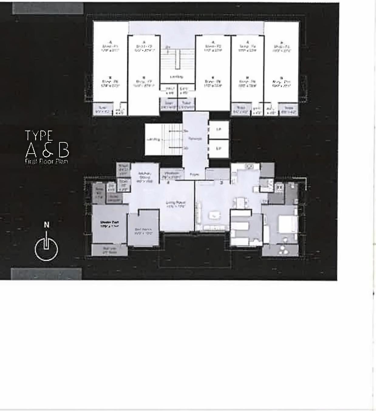 Layout of real estate project Stylome Heights located at Parvat, Surat, Gujarat