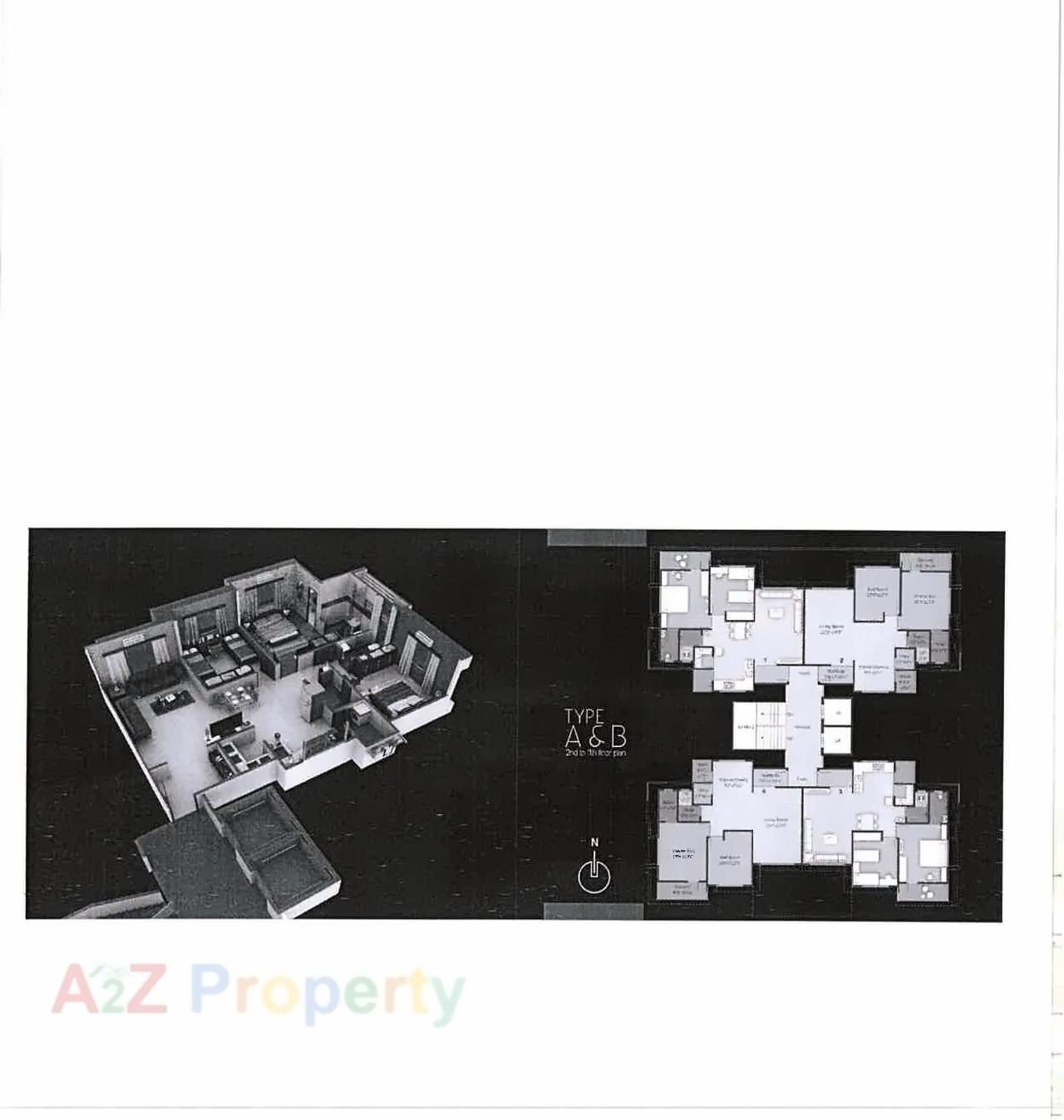 Layout of real estate project Stylome Heights located at Parvat, Surat, Gujarat