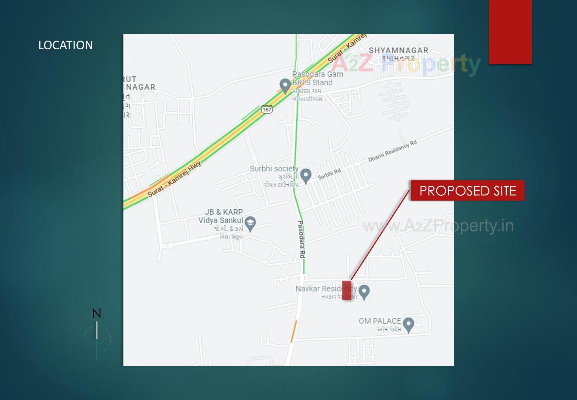  of real estate project Suda Ews At F P  101 T P   45 (navagam Vav)(pmay Ahp) located at Navagam, Surat, Gujarat