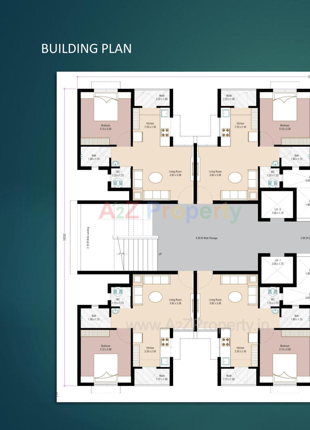 Layout of real estate project Suda Ews At F P  101 T P   45 (navagam Vav)(pmay Ahp) located at Navagam, Surat, Gujarat