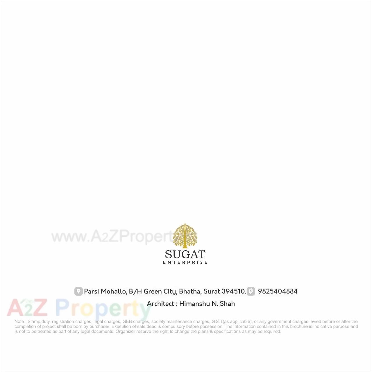  of real estate project Sugat Residency located at Bhatha, Surat, Gujarat