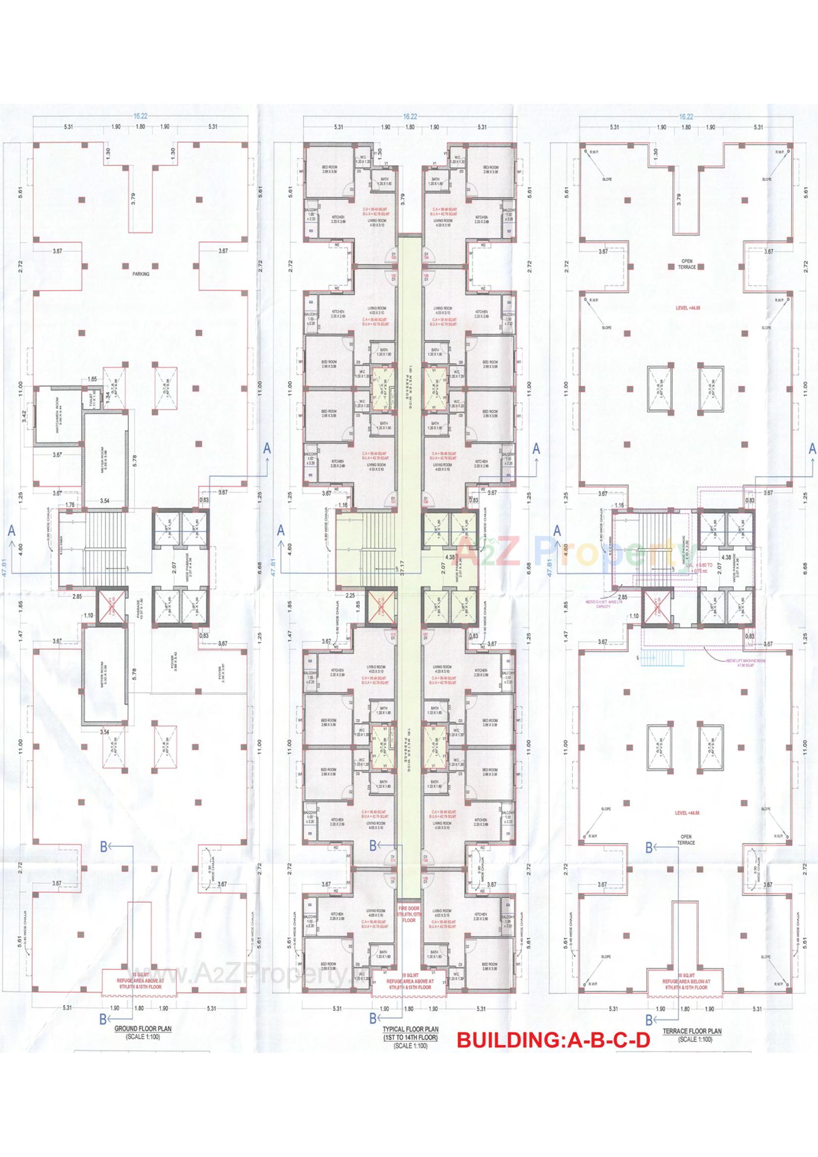 Layout of real estate project Suman Maitri Ews 59 Tp 46 (jhangirpura) Fp 10 located at Jahangirpura, Surat, Gujarat