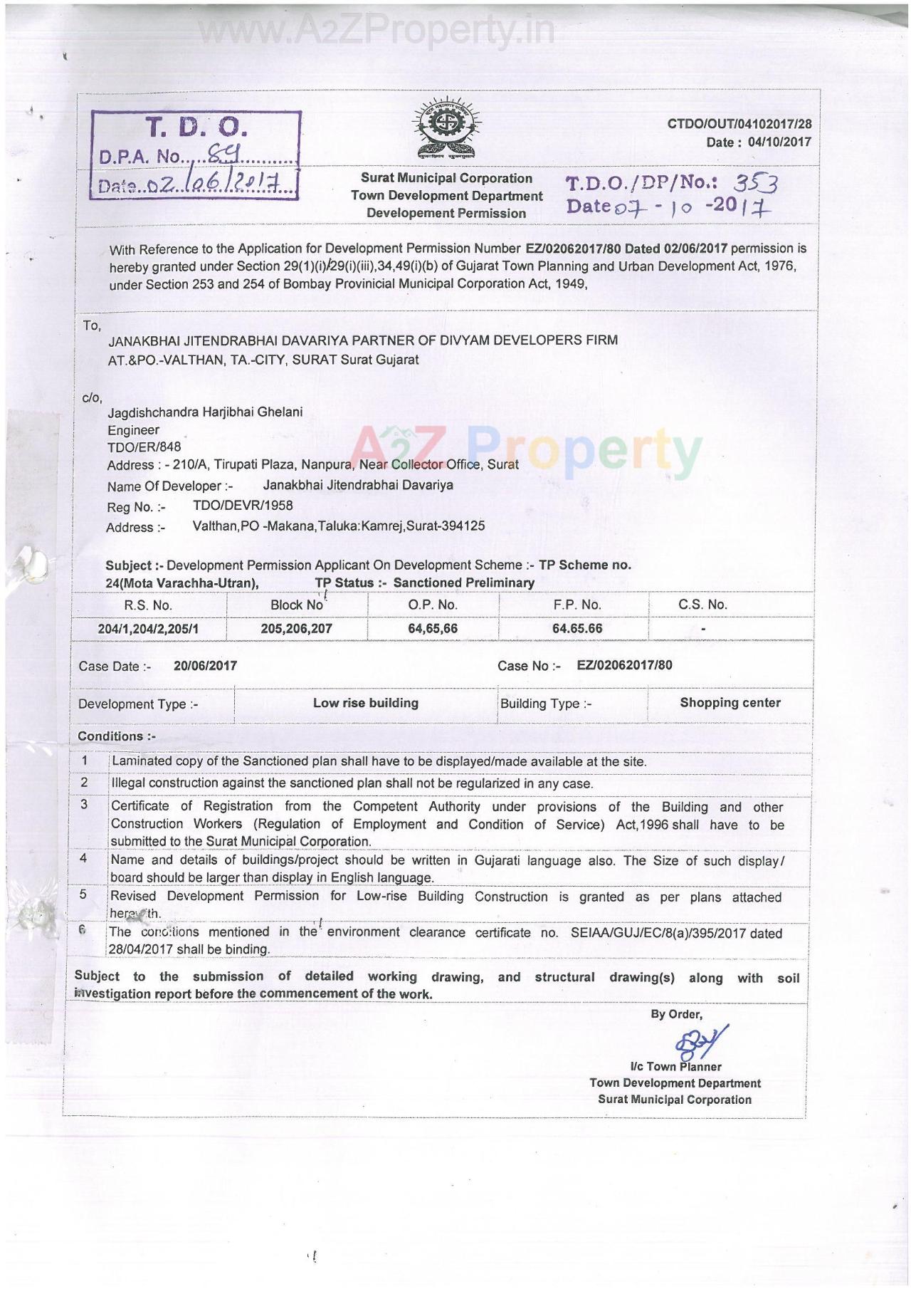 145274_const of real estate project Sumeru City Mall located at Varachha, Surat, Gujarat